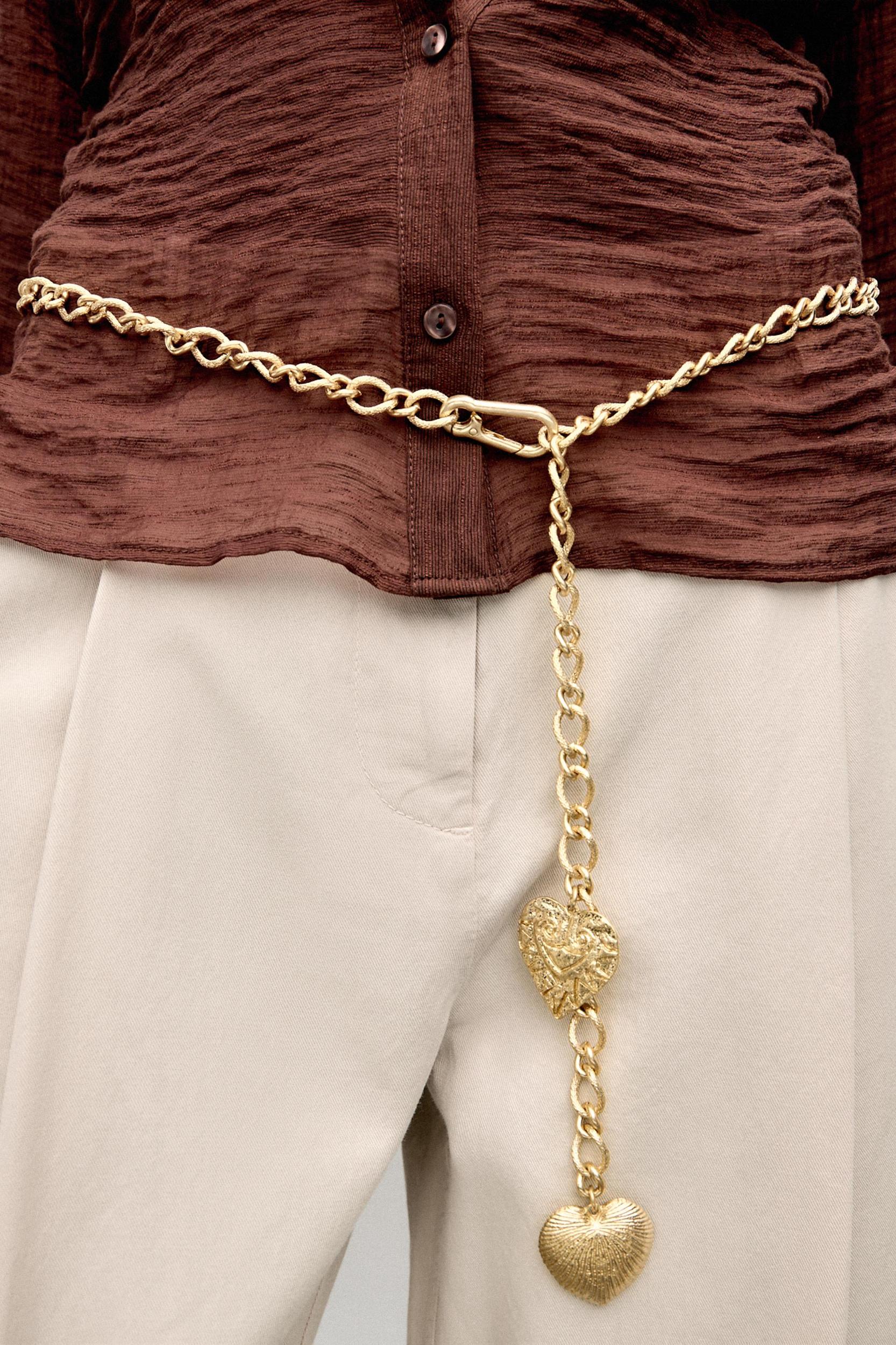 HEART CHAIN BELT Product Image