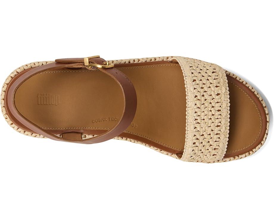 Women's FitFlop Platfforms Woven Wedge Ankle-Strap Sandals Product Image