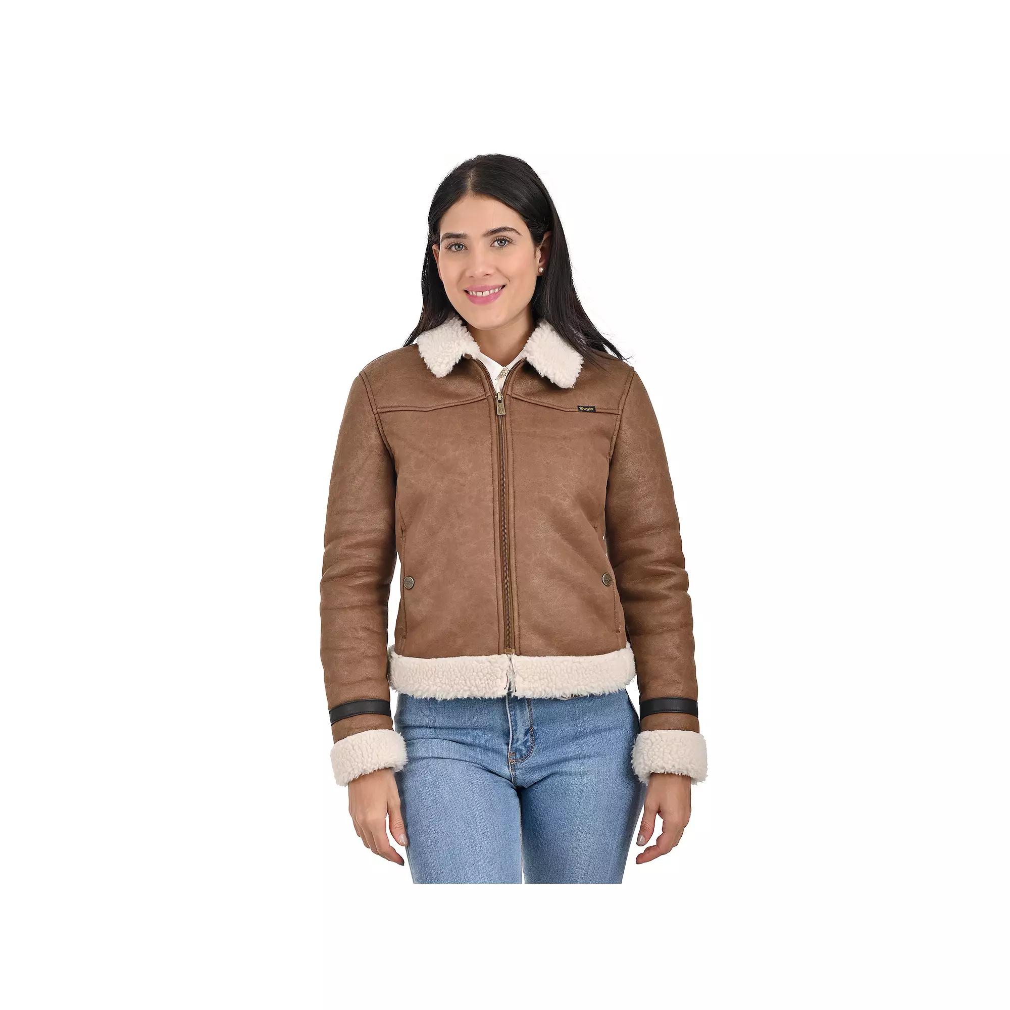 Women's Wrangler Faux Shearling Jacket,  Product Image