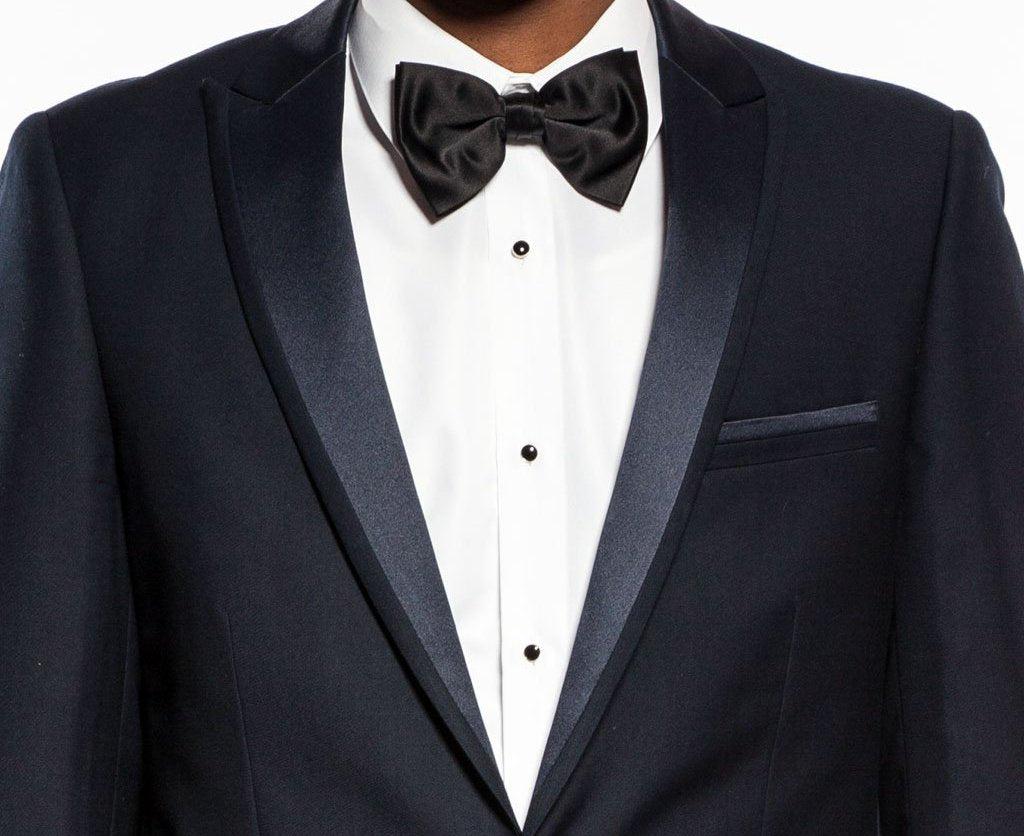 (36R, 40L, 40R) Slim Fit 2 Piece Navy Tuxedo Product Image