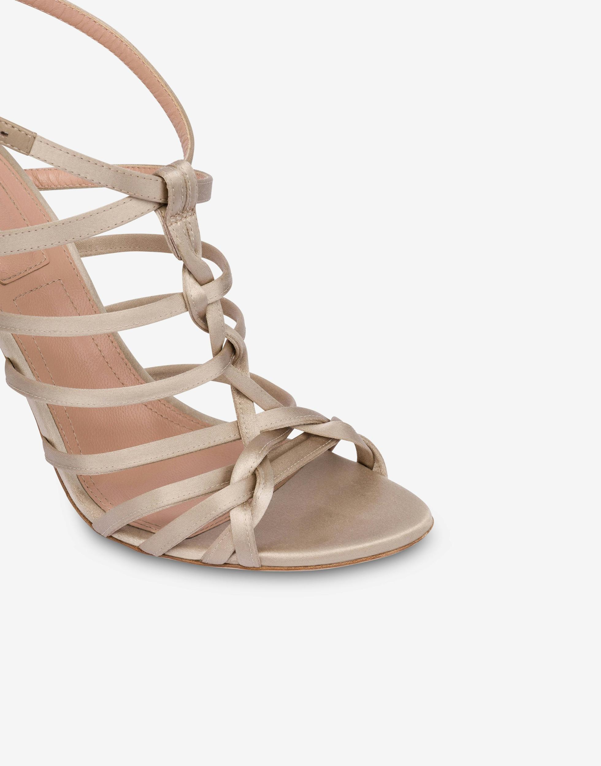 Evening Satin Sandals Product Image