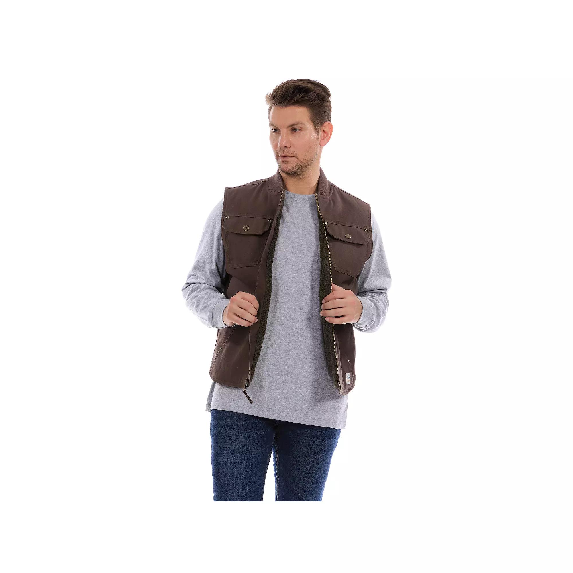 Men's Bass Creek Outfitters® Duck Canvas Vest,  Product Image