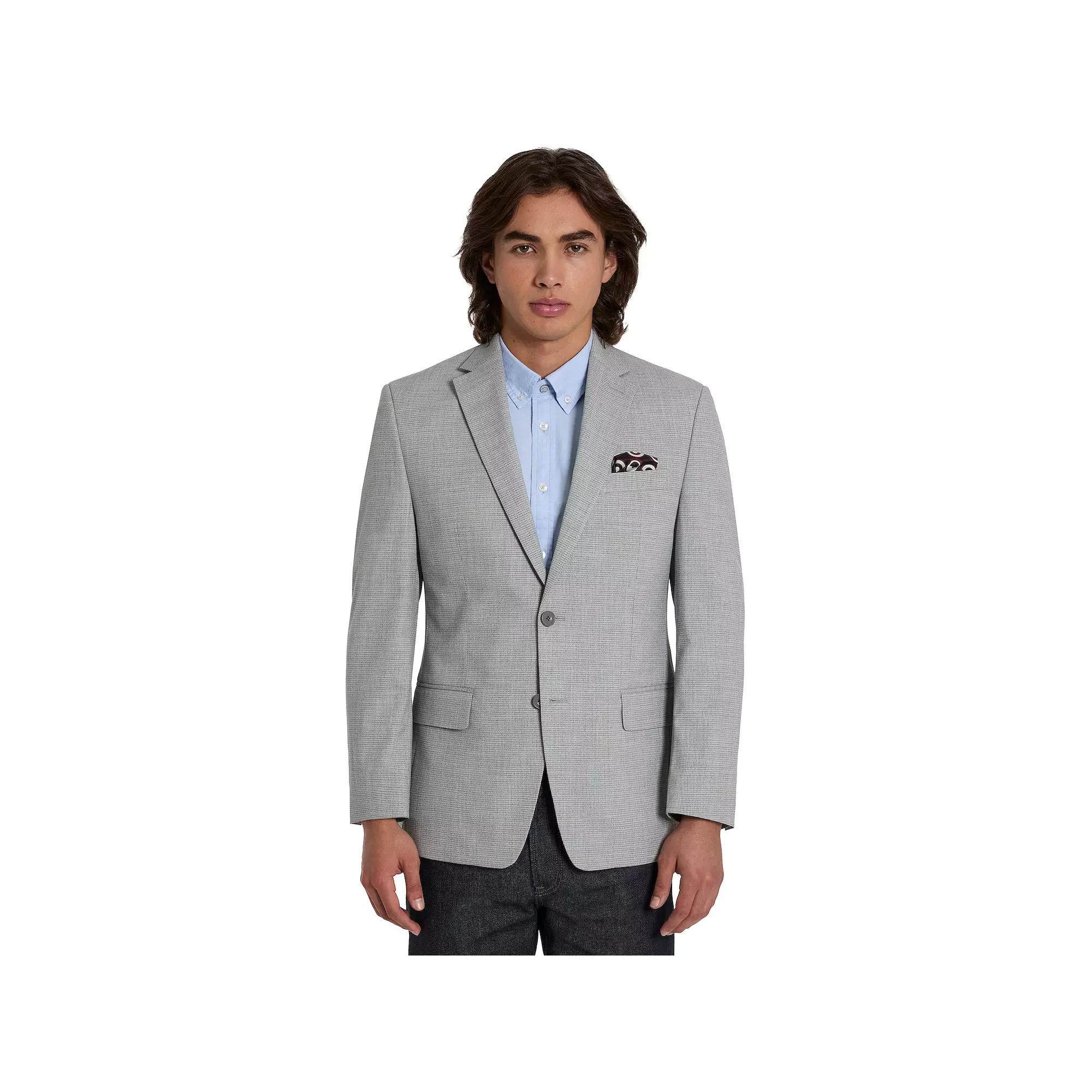 Men's Ben Sherman Slim-Fit Sport Coat, Size: 38 - Regular, Light Gray Texture Product Image