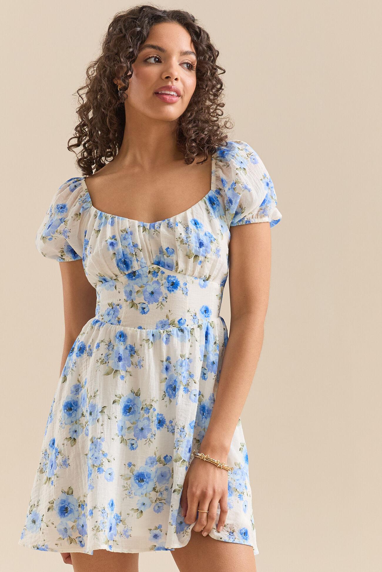 Jessy Floral Babydoll Dress Product Image
