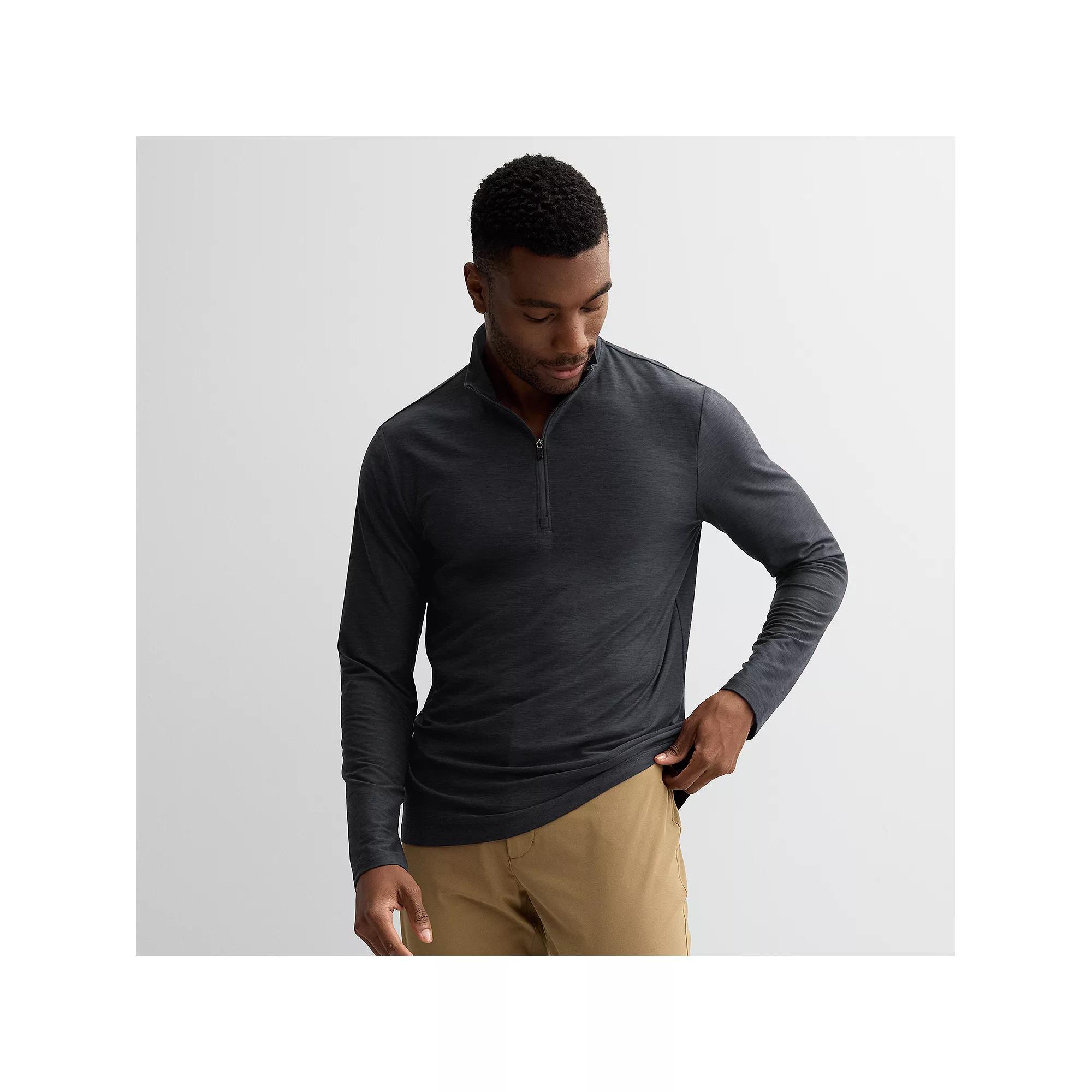 Men's FLX Luxury Soft Wander 1/4 Zip Up Pullover,  Product Image