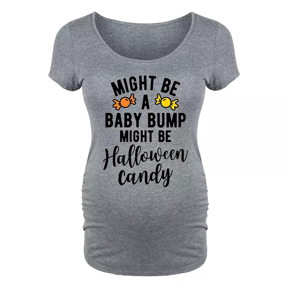 Maternity Might Be Halloween Candy Halloween Graphic Tee, Women's,  Product Image
