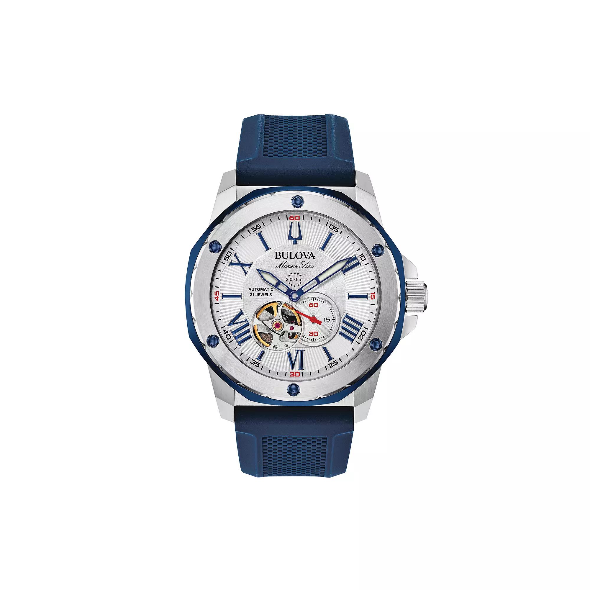 Bulova Men's Marine Star Automatic Watch - 98A225,  Product Image