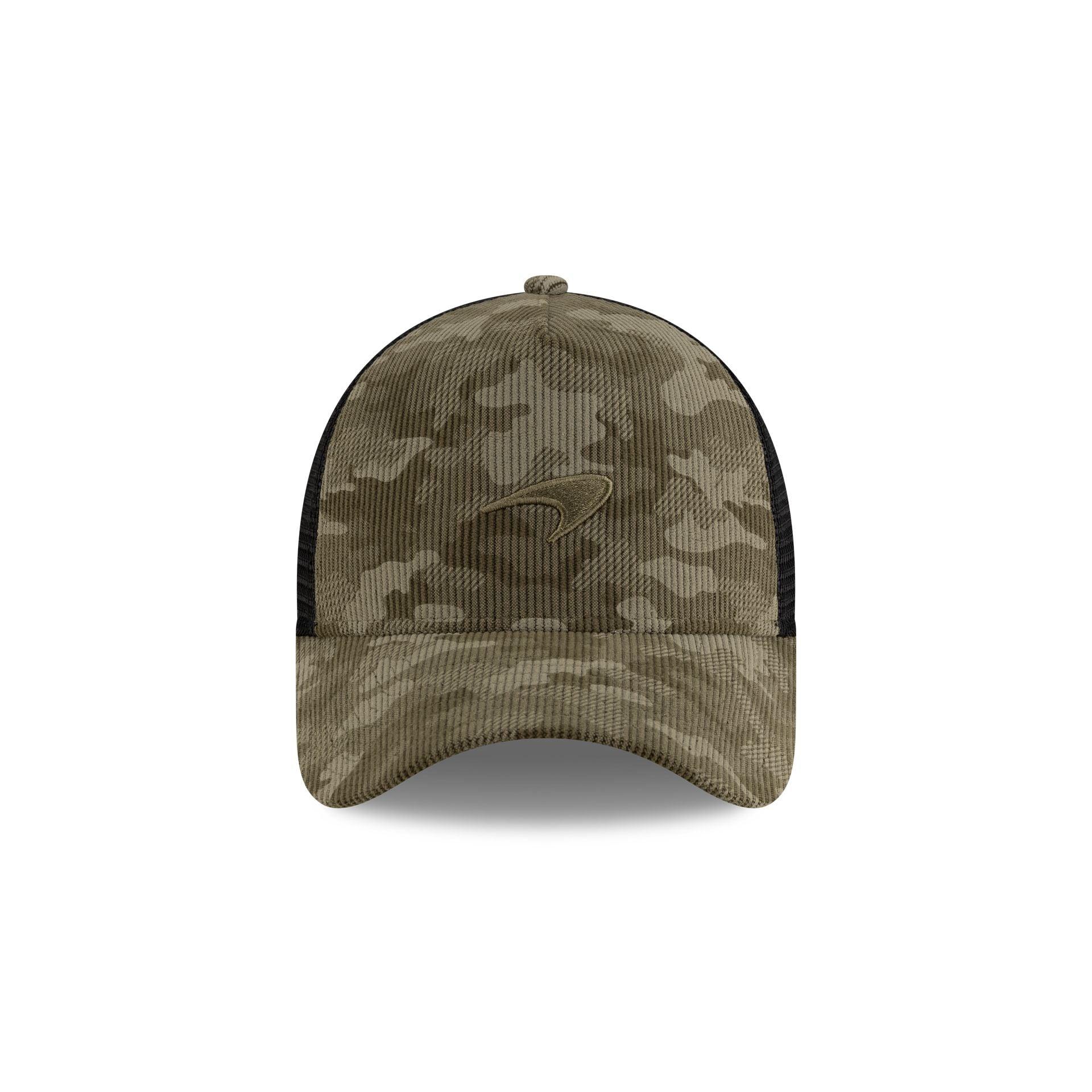 McLaren Formula 1 Team Camo Cord 9FORTY A-Frame Trucker Hat Male Product Image