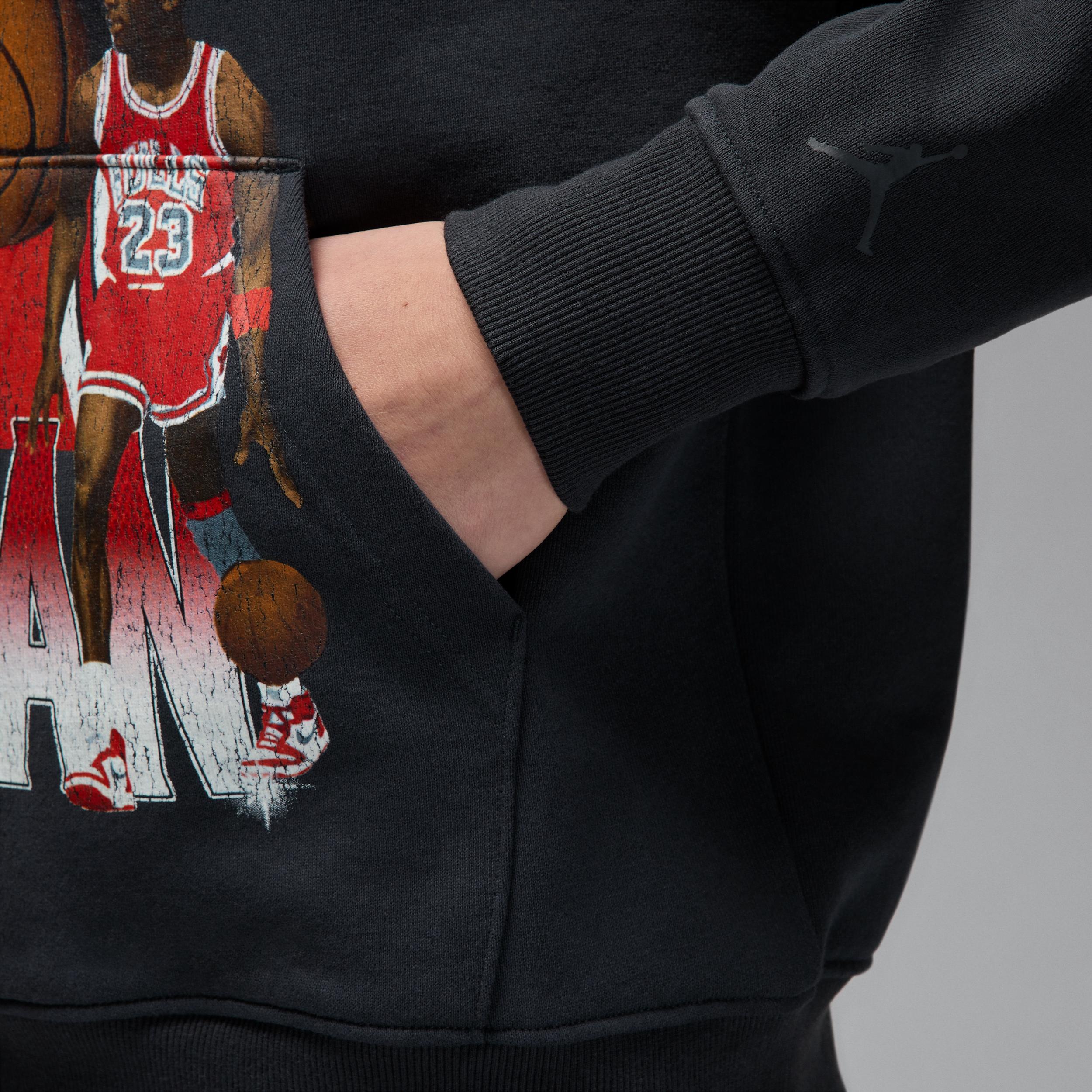 Jordan Flight Fleece Men's Graphic Pullover Hoodie Product Image