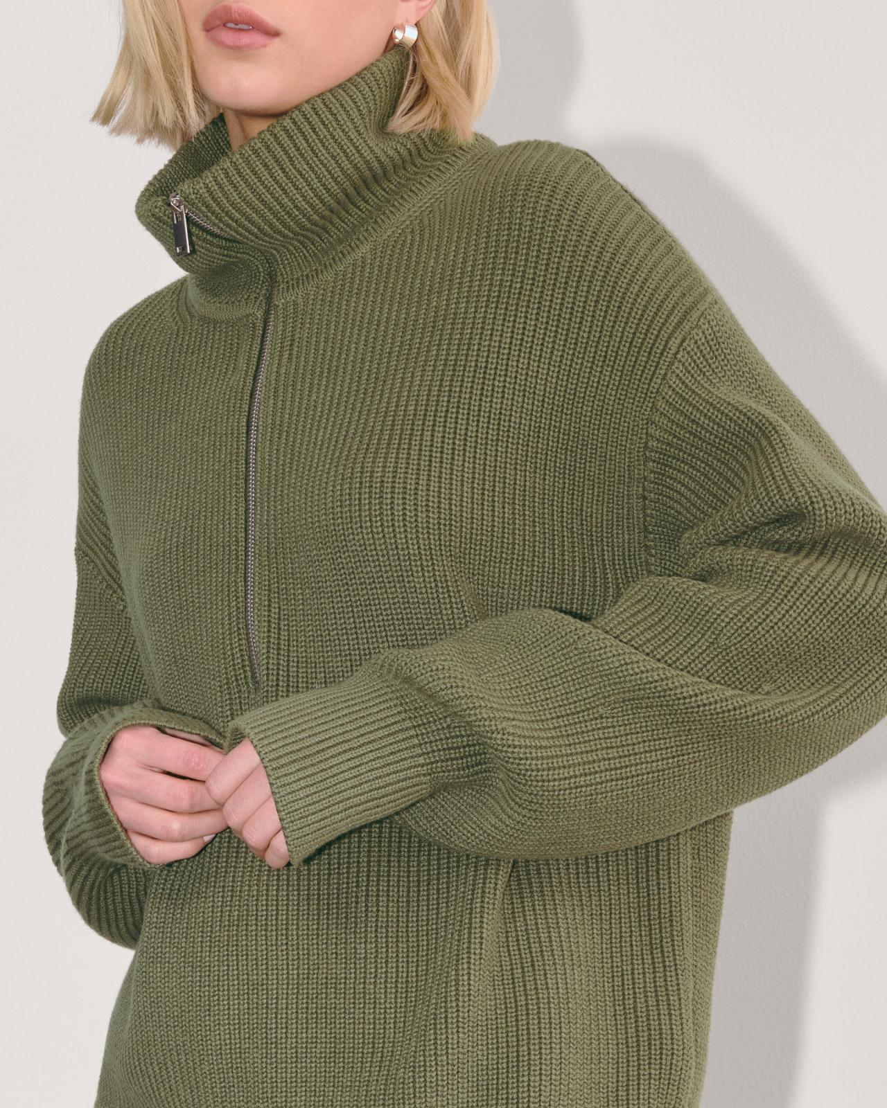 The Half-Zip in Everyday Cotton Product Image
