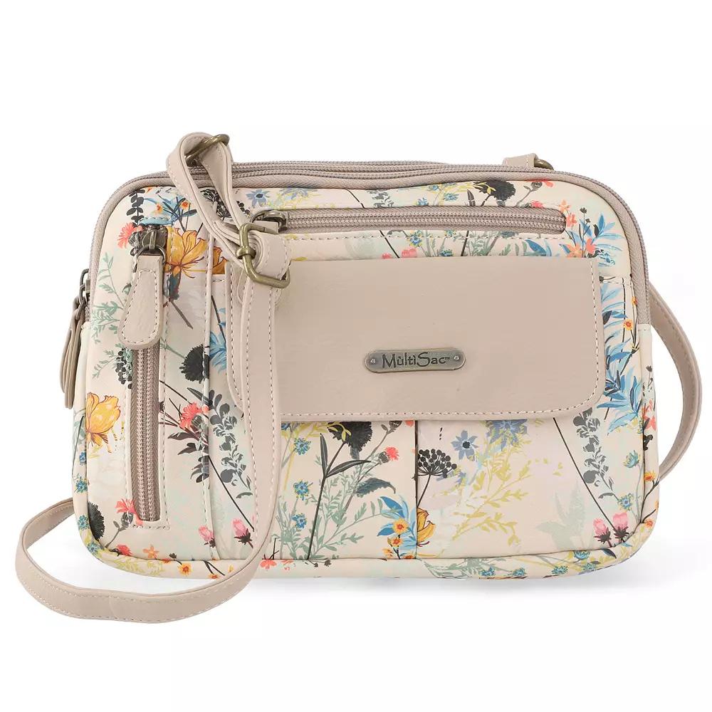 Women's MultiSac Zippy Crossbody Bag, Catilina Floral Product Image