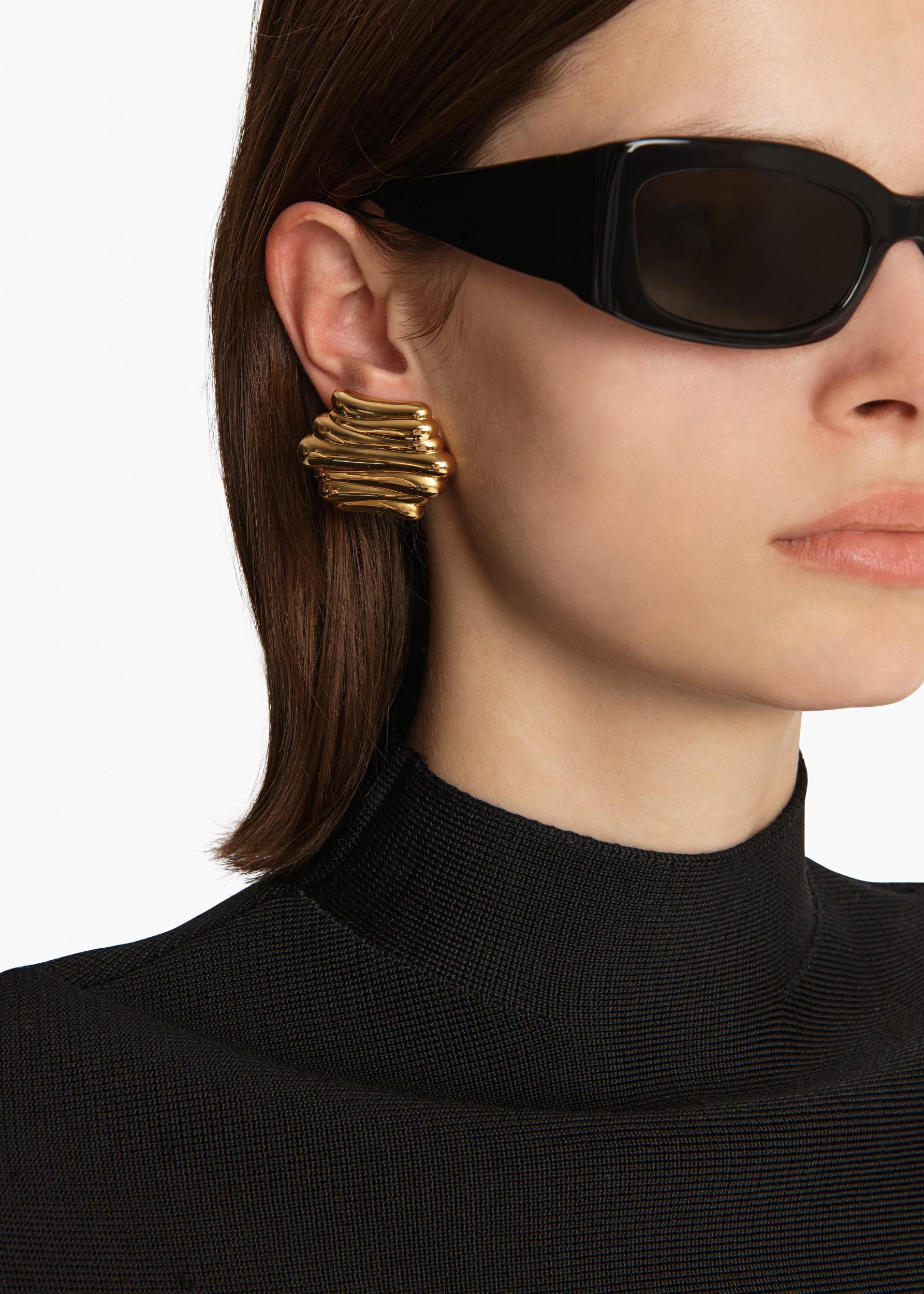 Crema Earrings in Gold Product Image
