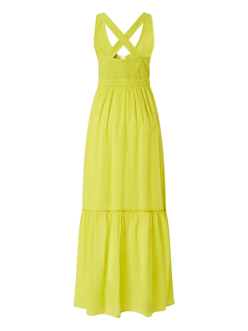 cross-back tiered maxi dress Product Image
