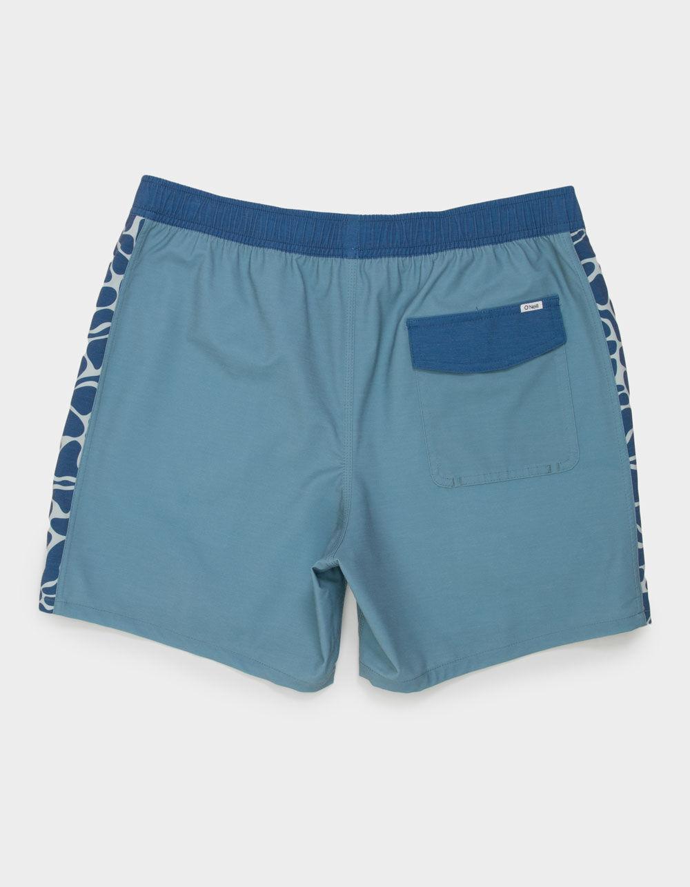 O'NEILL OG Side Panel Mens 16" Volley Shorts - BLUE Product Image