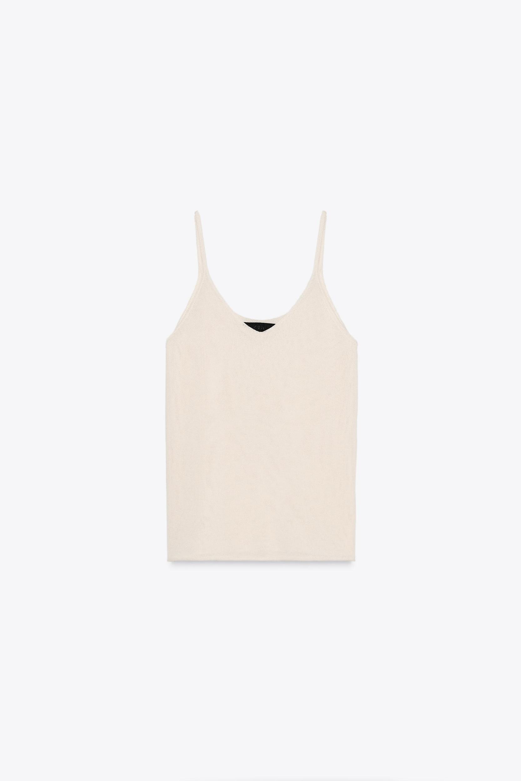 STRAPPY KNIT TOP Product Image