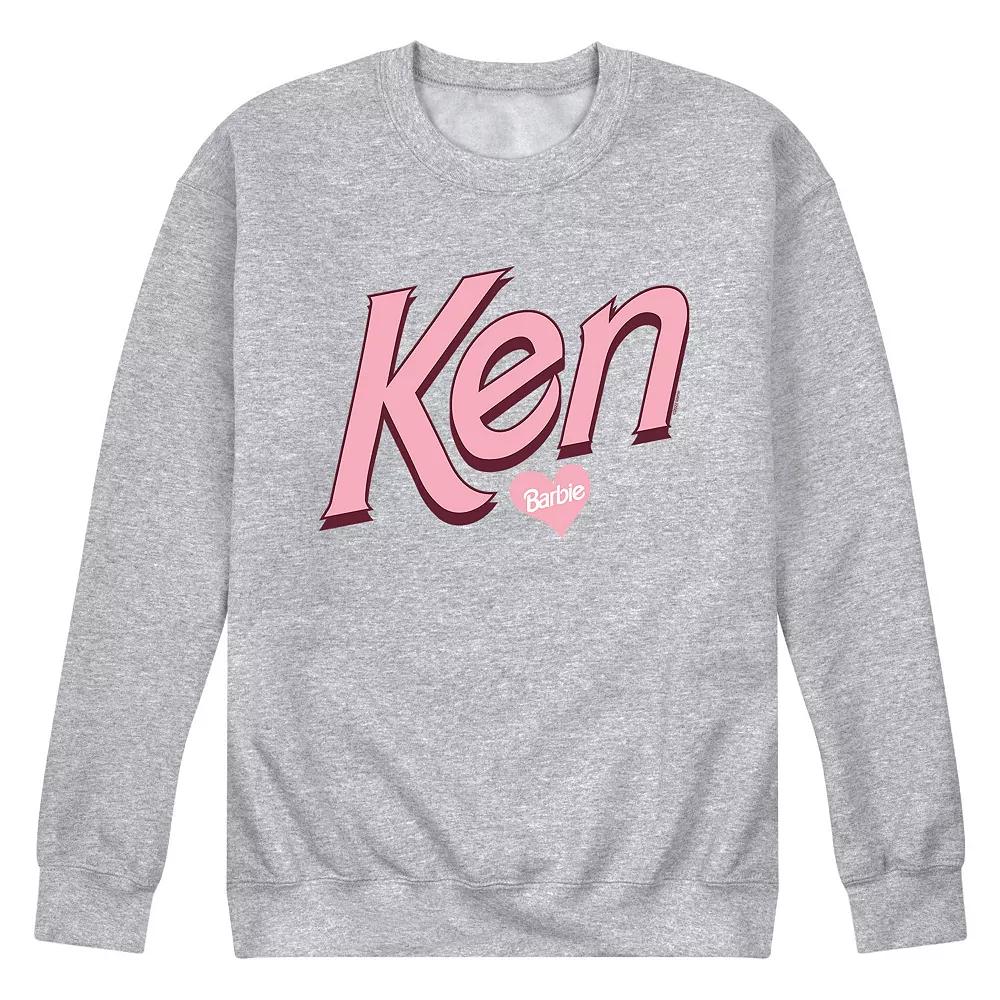 Men's Barbie Valentines Ken Love Fleece Sweatshirt,  Product Image