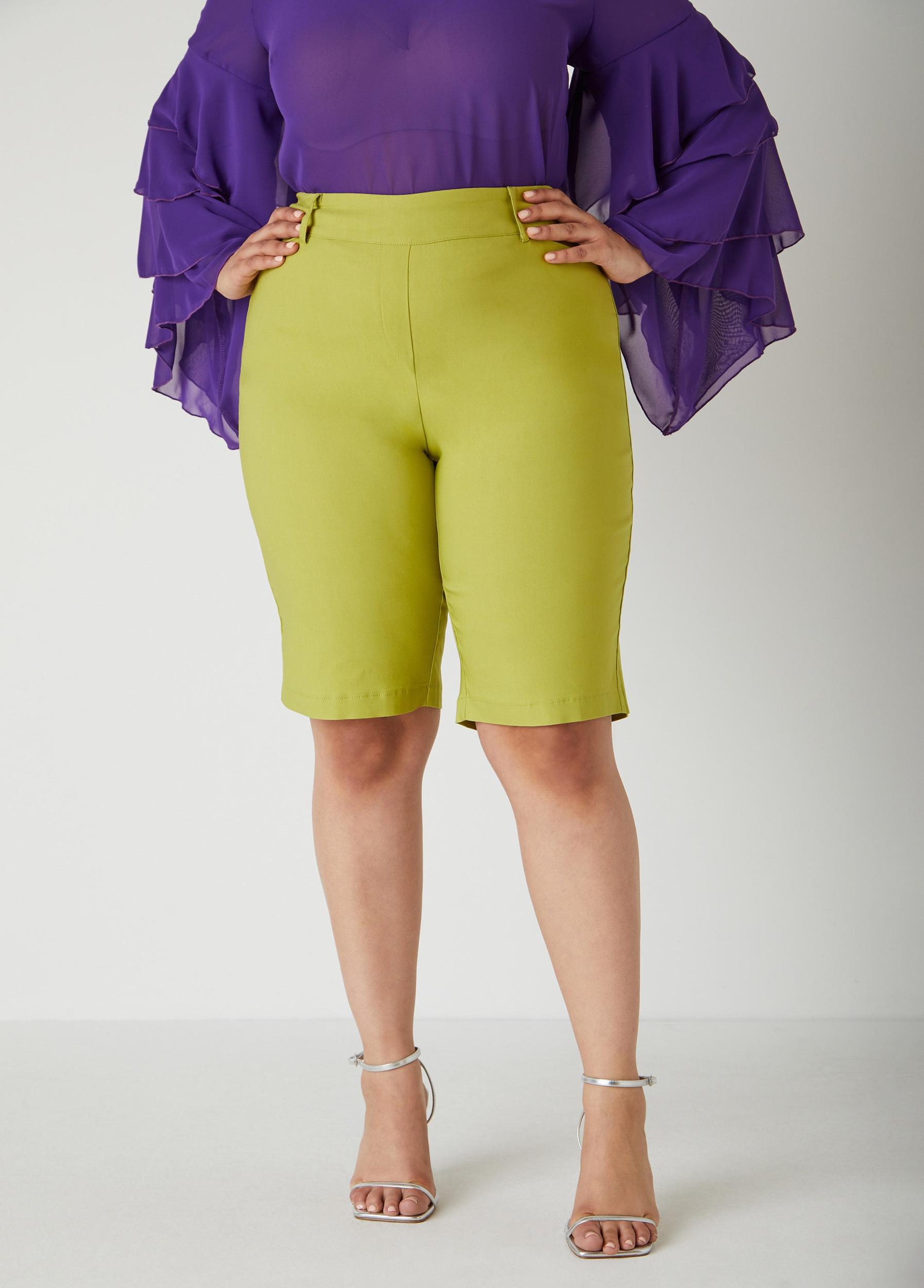 Plus Size Millennium Bermuda Shorts Ashley Stewart Product Image