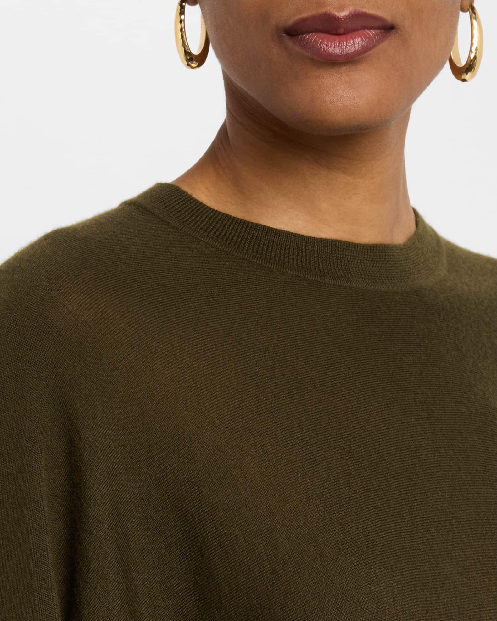 Asymmetrical Cashmere Knit Pullover Product Image