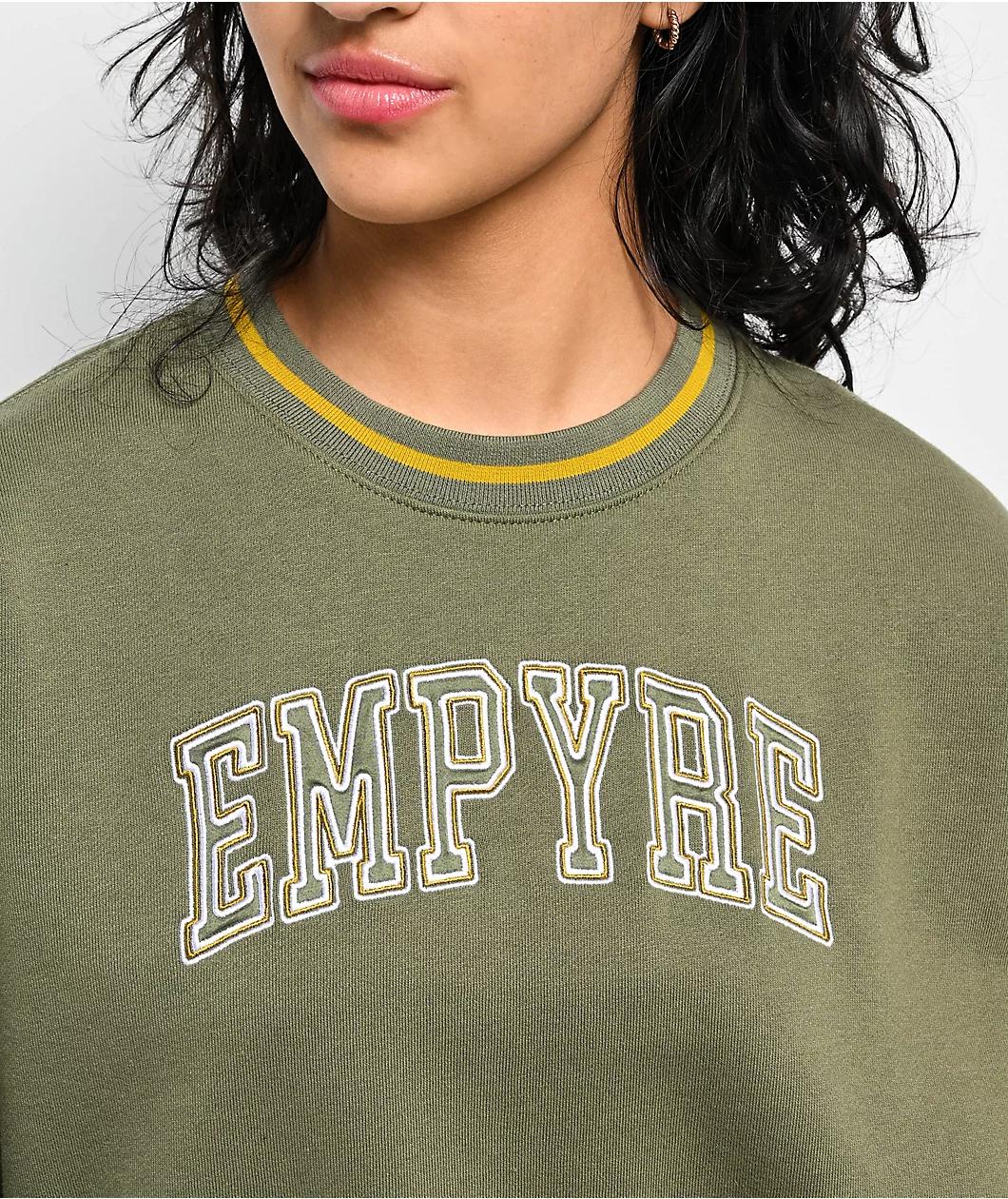 Empyre Dawsen Green Crewneck Sweatshirt Product Image