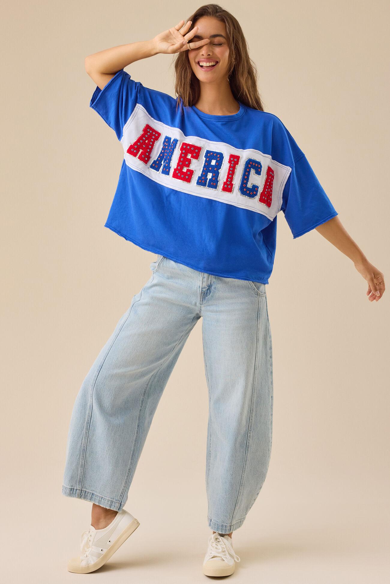 Glitzy America Graphic Tee Product Image