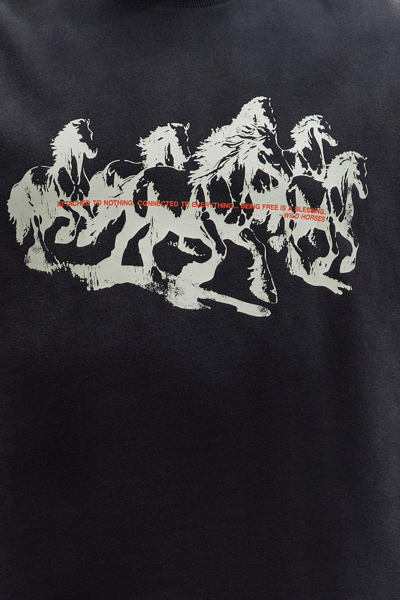 Tyson Wild Blessings Short Sleeve Tee - Black Male Product Image