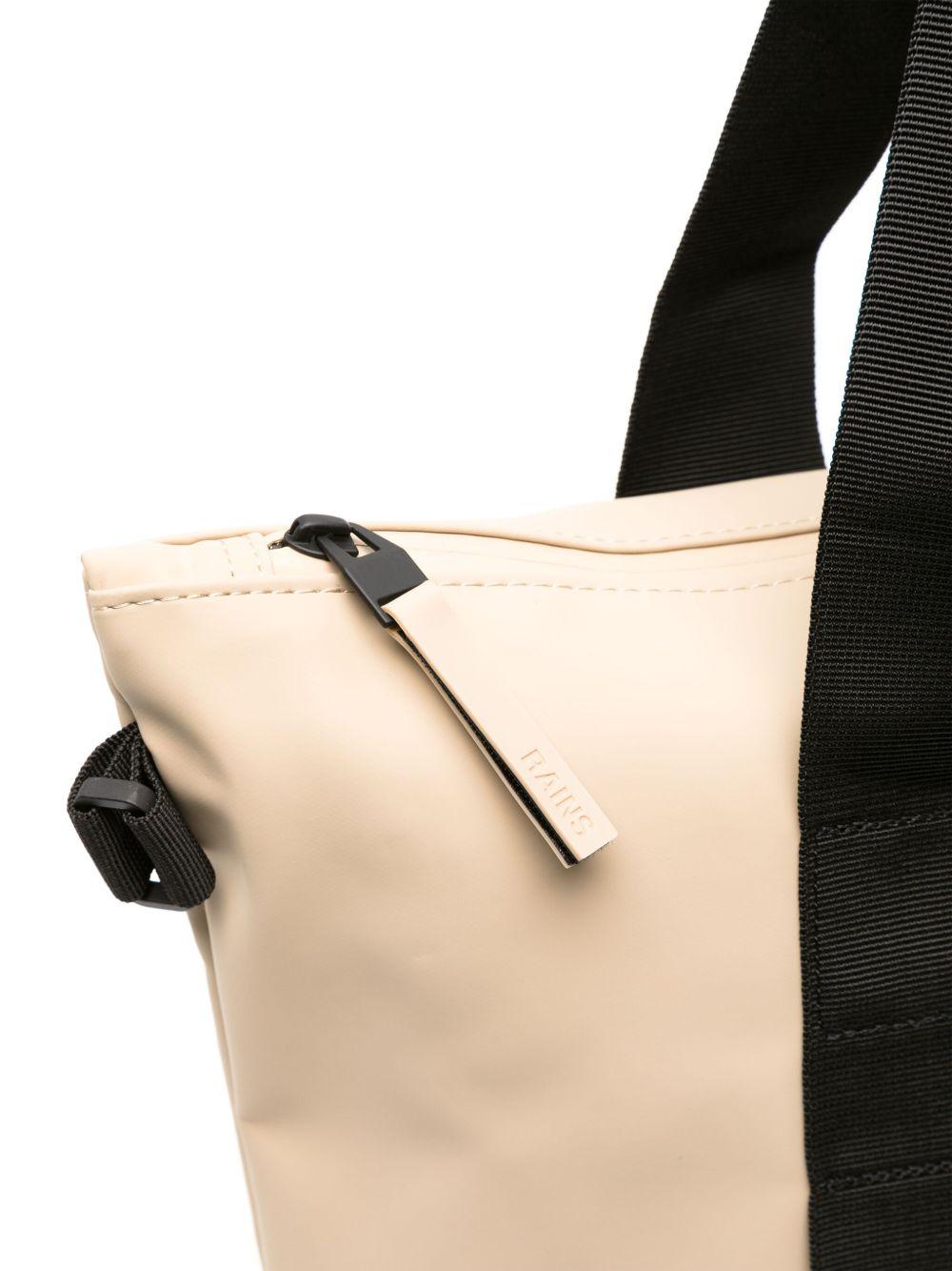 logo-debossed waterproof tote bag Product Image