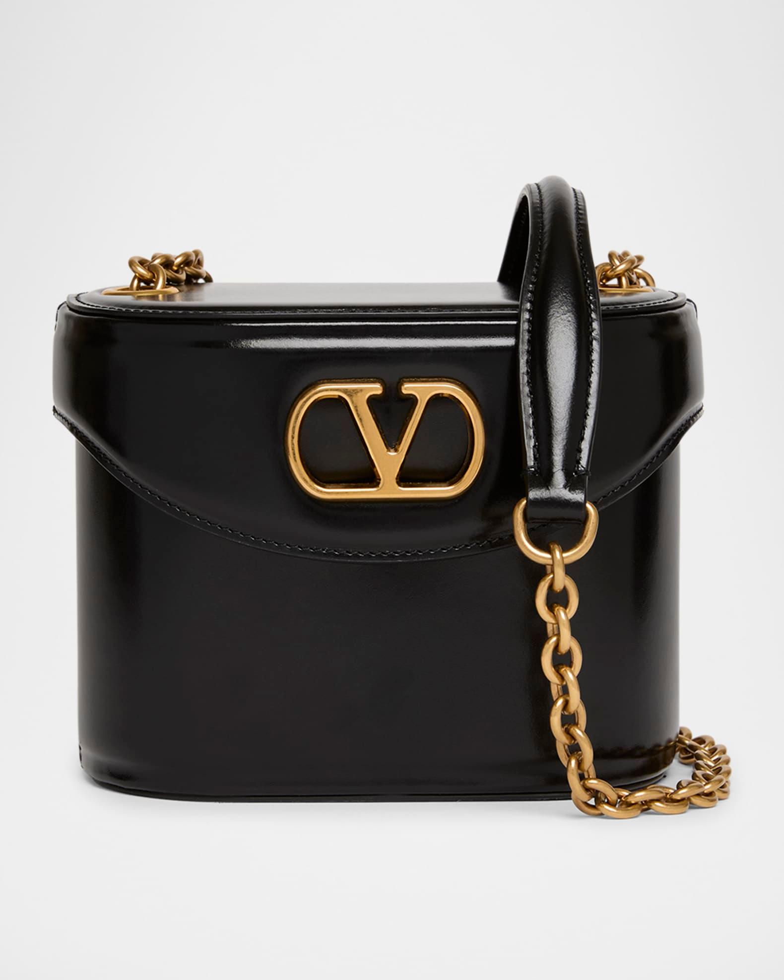 Vain Vanity Bucket Leather Crossbody Bag Product Image