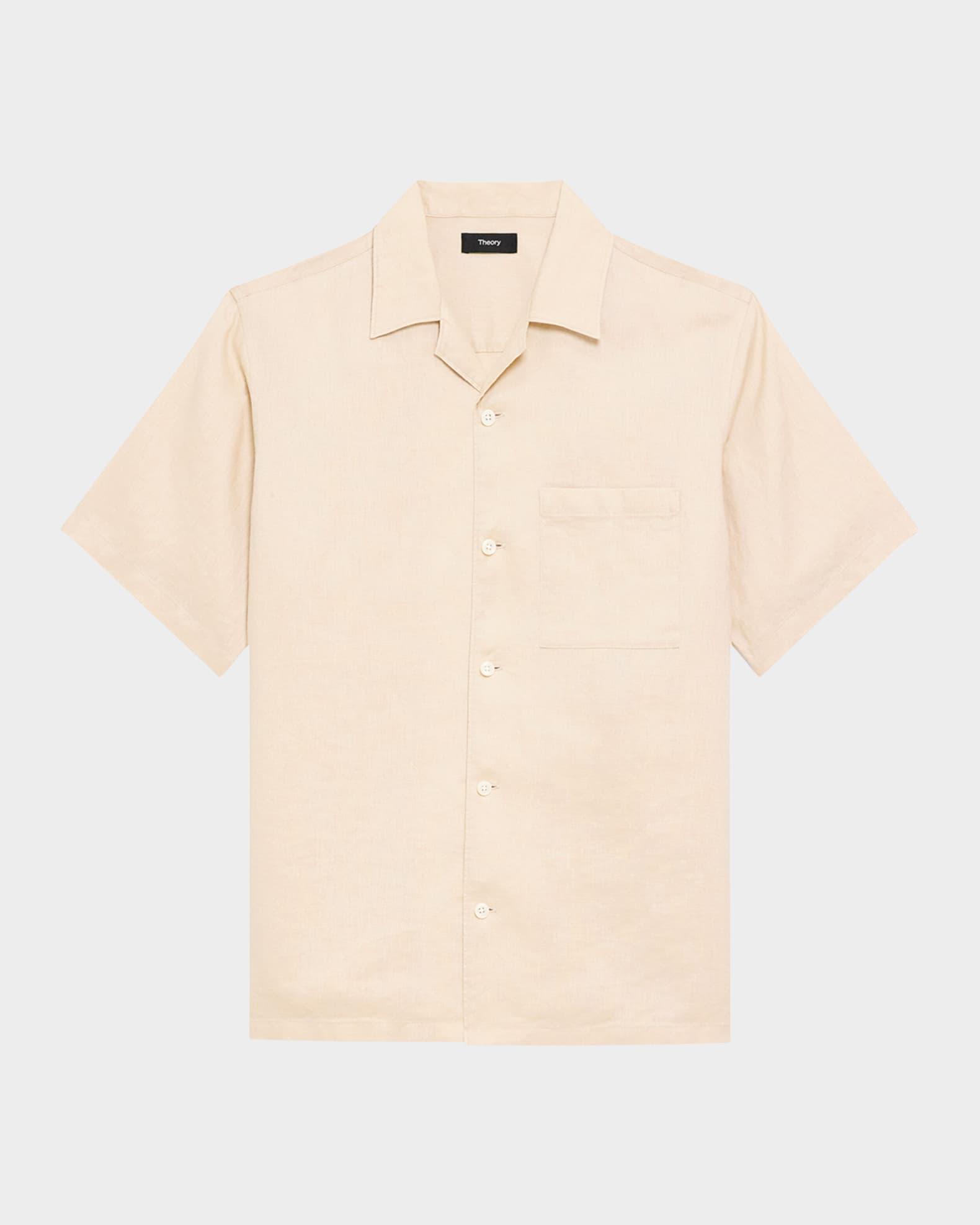 Men's Noll Linen Camp-Collar Shirt Product Image