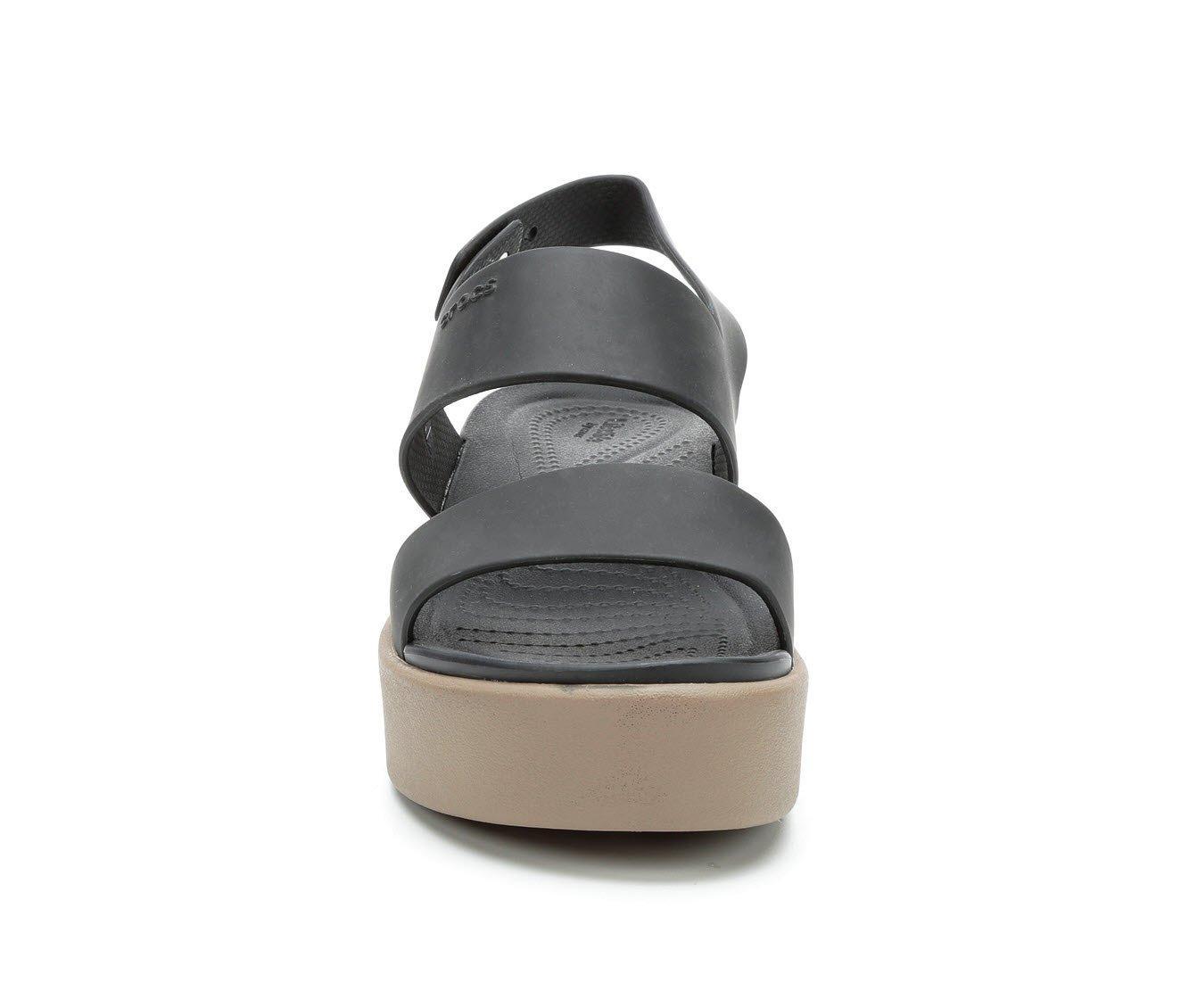Women's Crocs Brooklyn Low Wedge Sandals Product Image