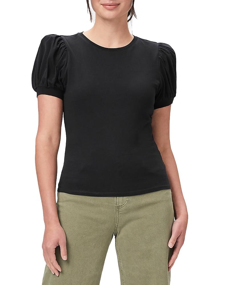 Paige Matcha Puff Sleeve Tee Product Image