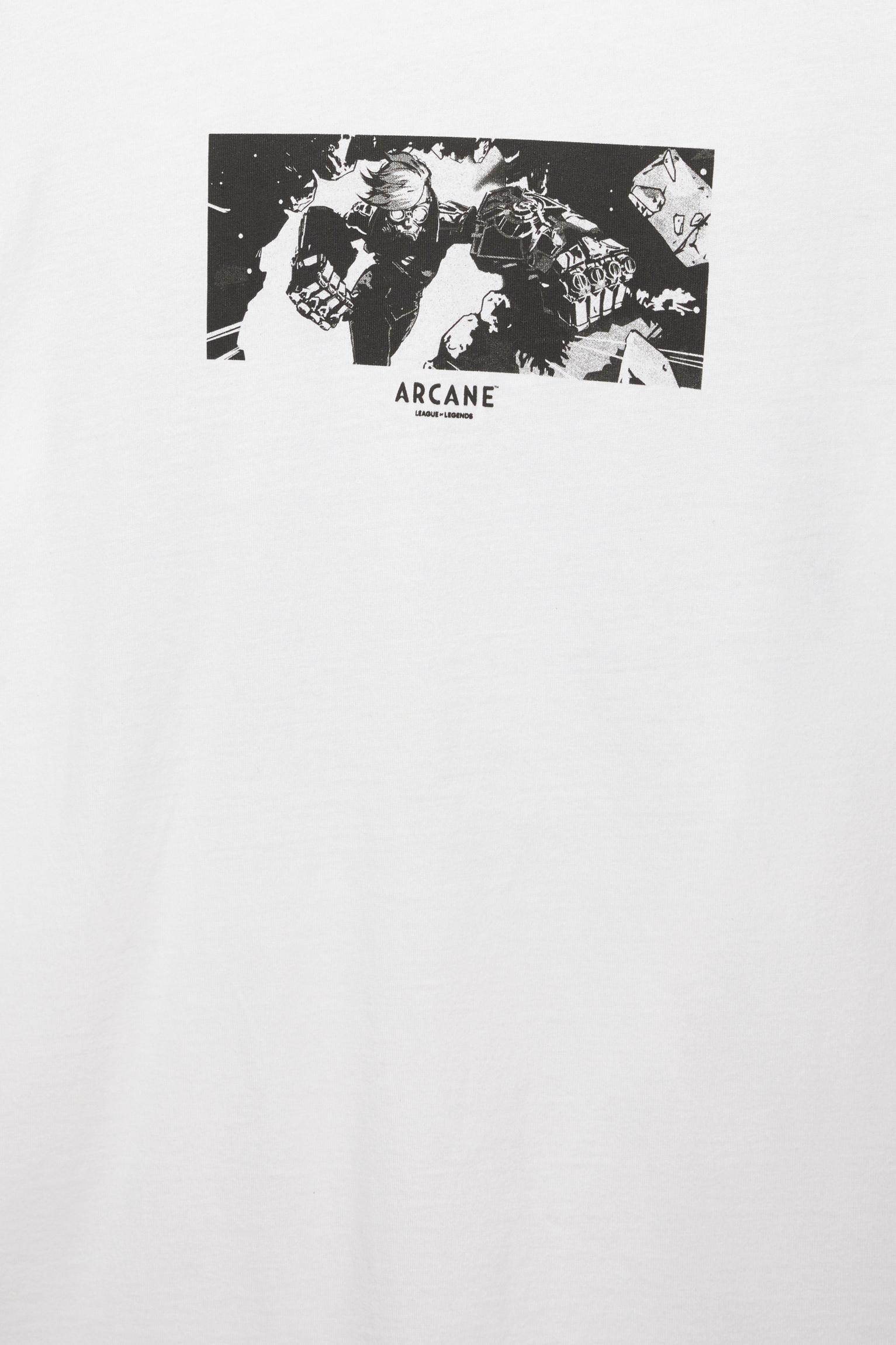 White Arcane T-shirt Product Image