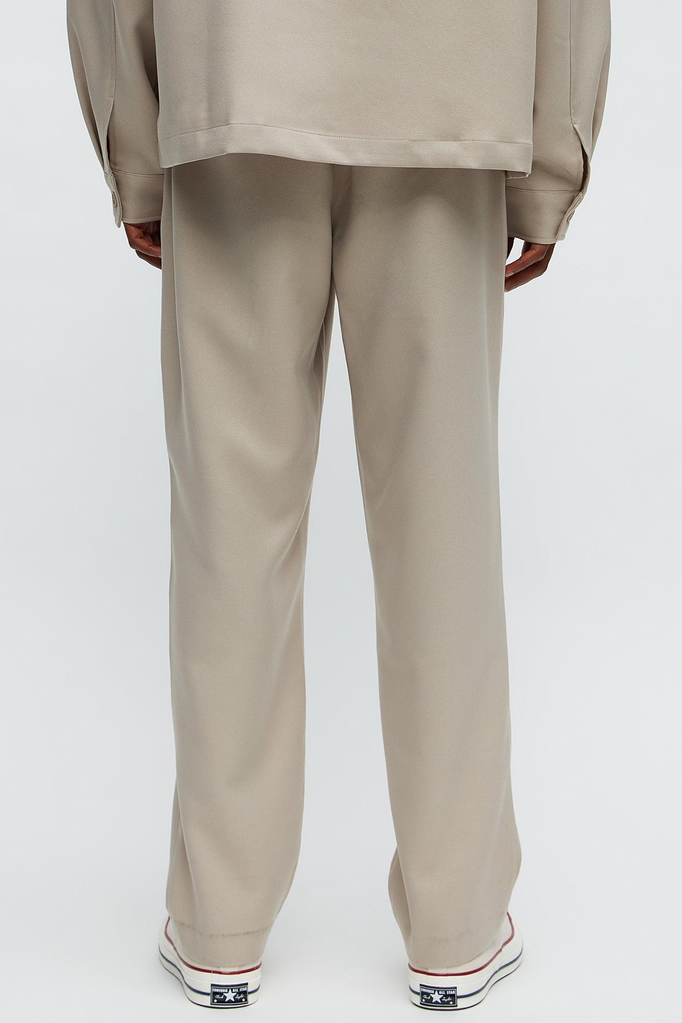 Slim Mara Hybrid Trousers - Tan Male Product Image