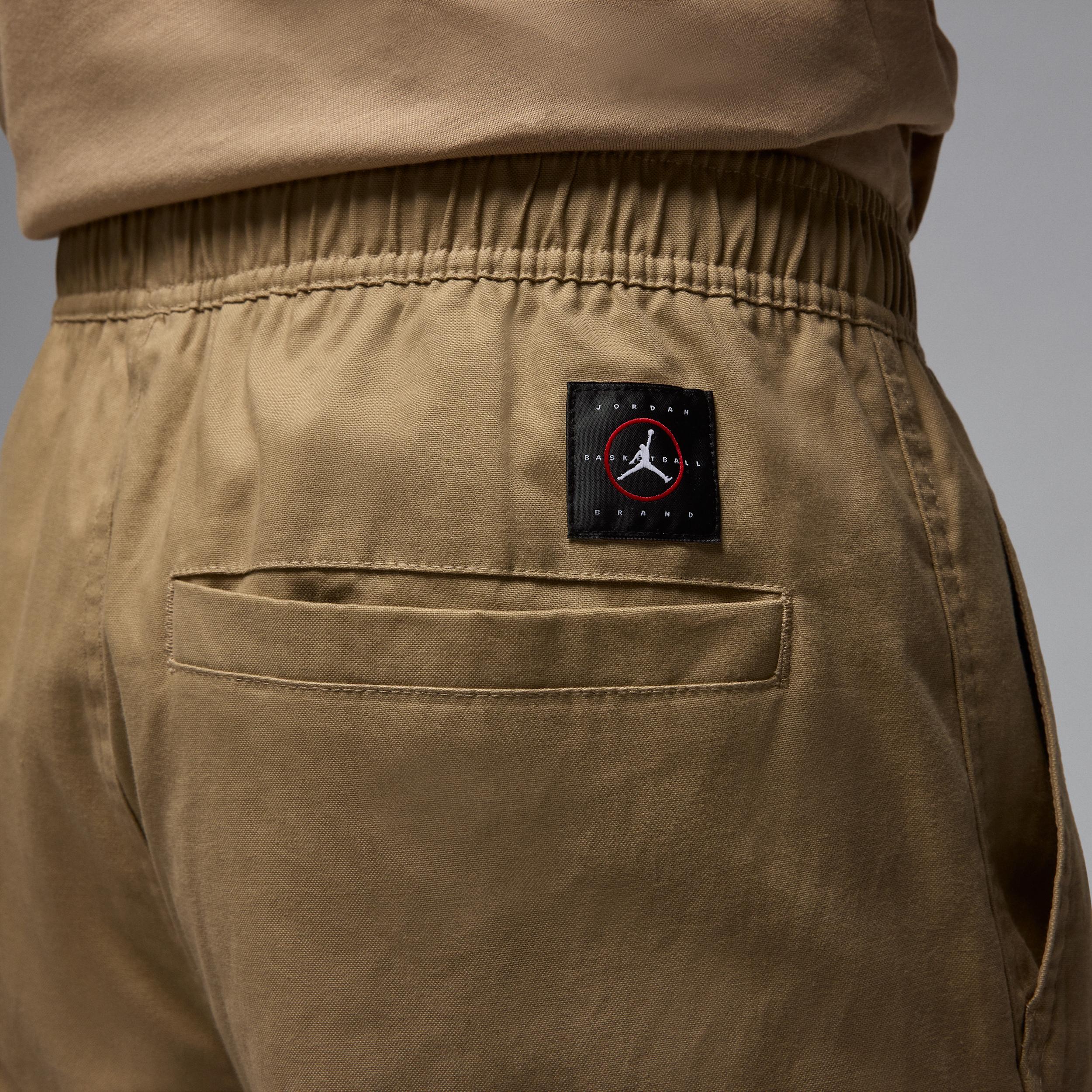 Jordan Mens Jordan Essential Double Knee Woven Pants - Mens Desert Camo/Desert Camo Product Image