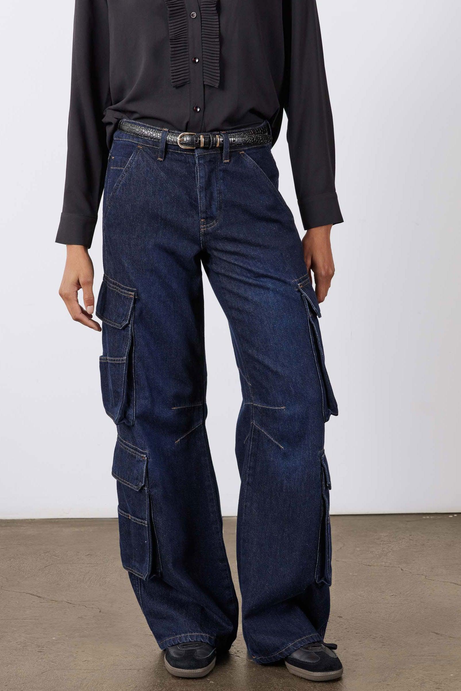 The Petite Off Duty Cargo Jeans Product Image