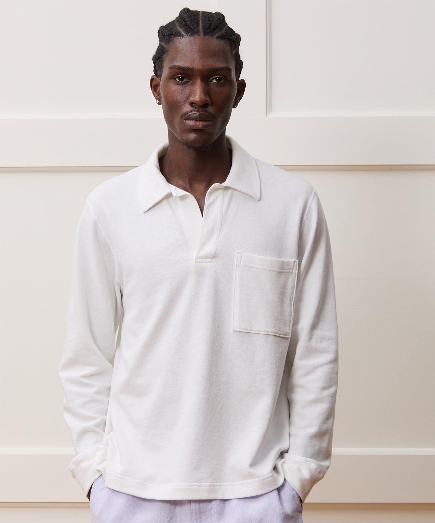 Relaxed Lightweight Terry Cloth Montauk Polo Product Image