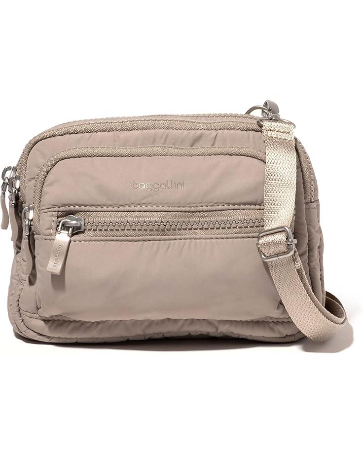 Modern Double Zip Crossbody Product Image