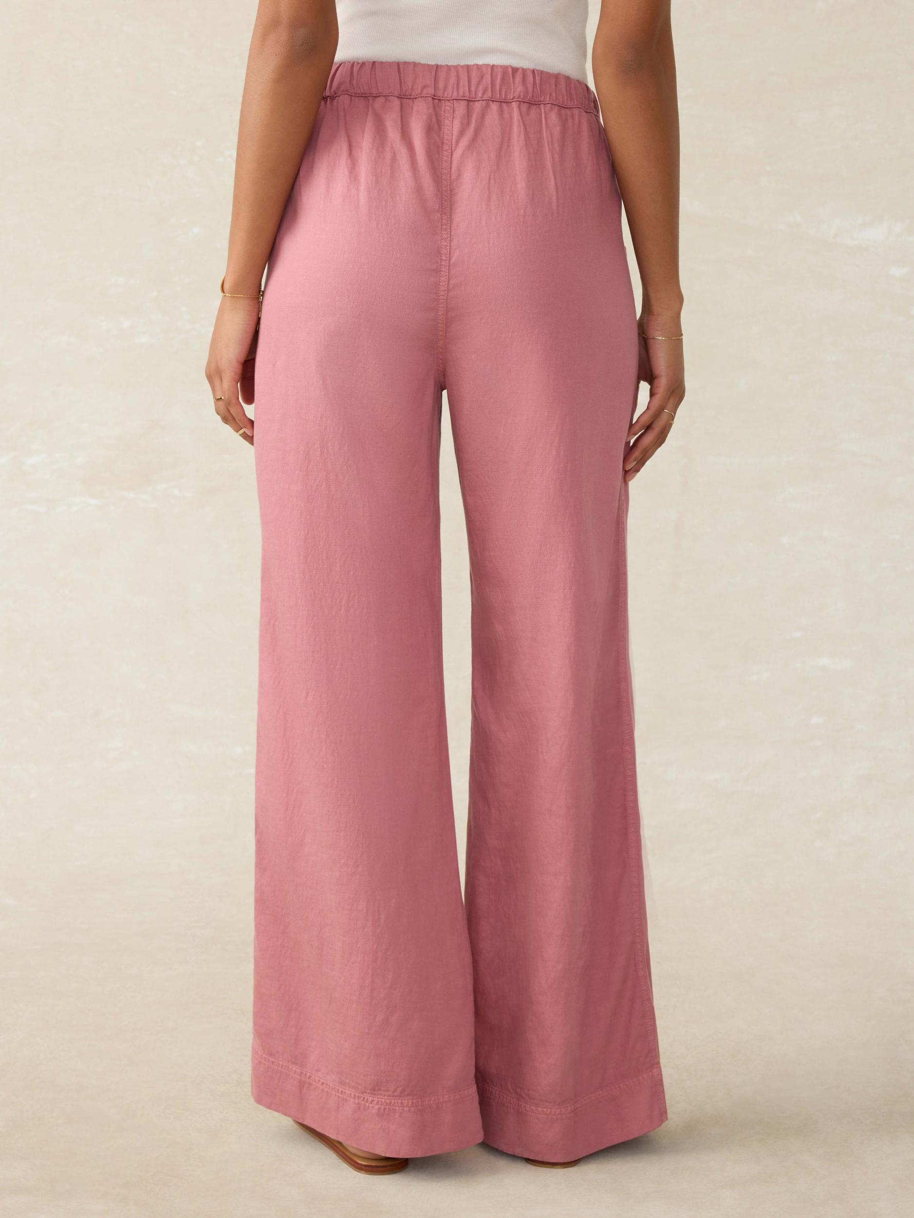 Topanga Drape Pant - Withered Rose Female Product Image