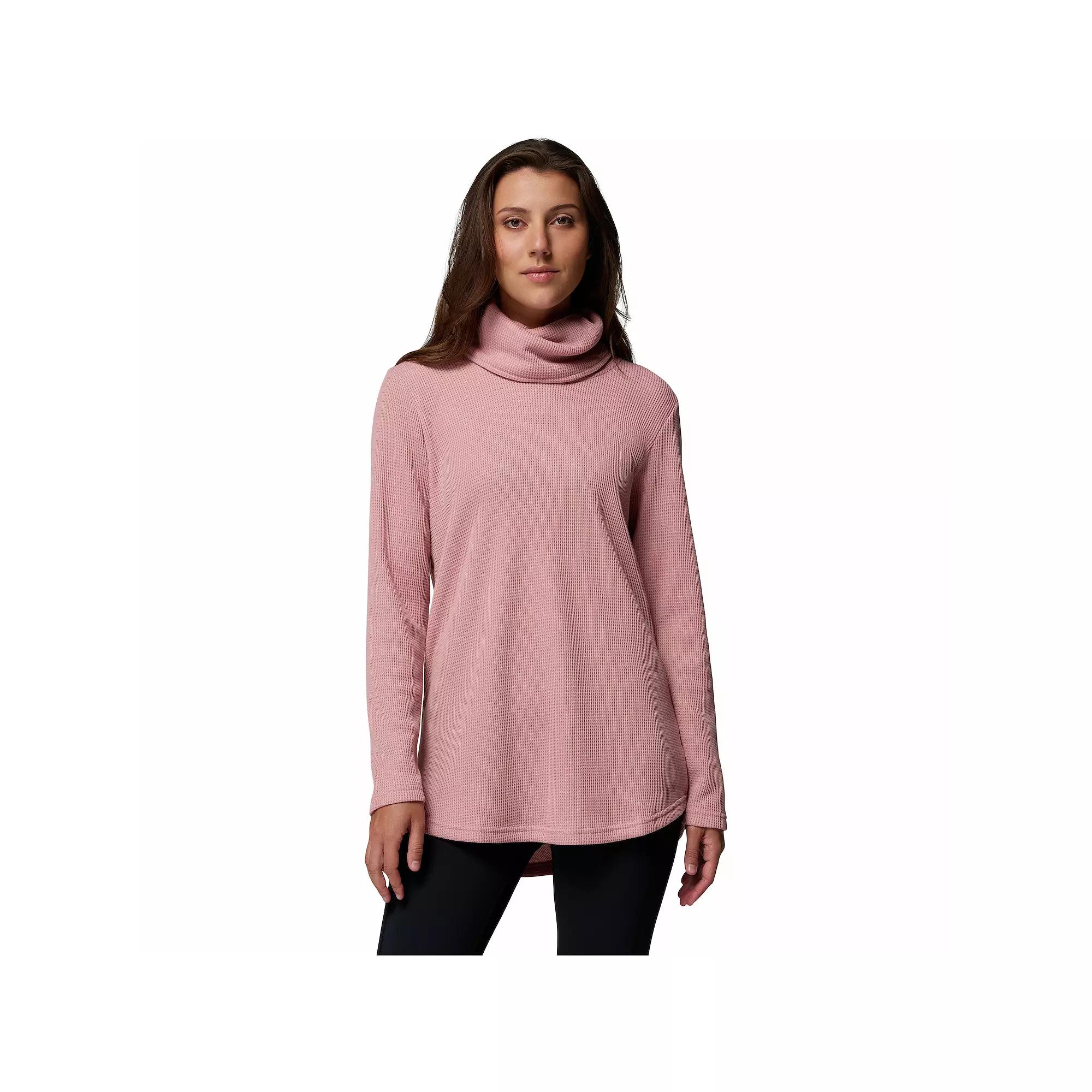 Columbia Womens Holly Hideaway Waffle Cowl Neck Pullover- Product Image