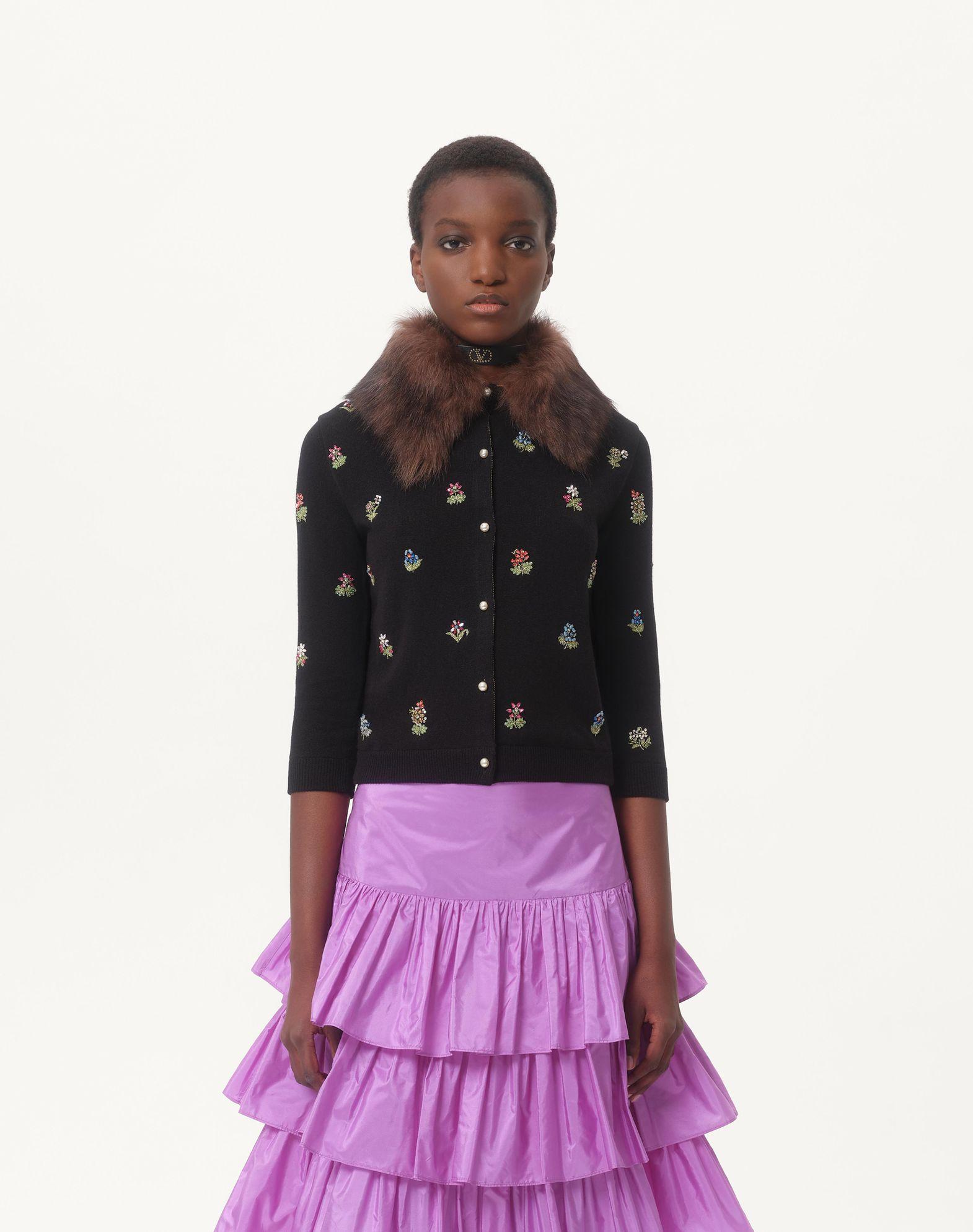 Embroidered Cardigan Product Image