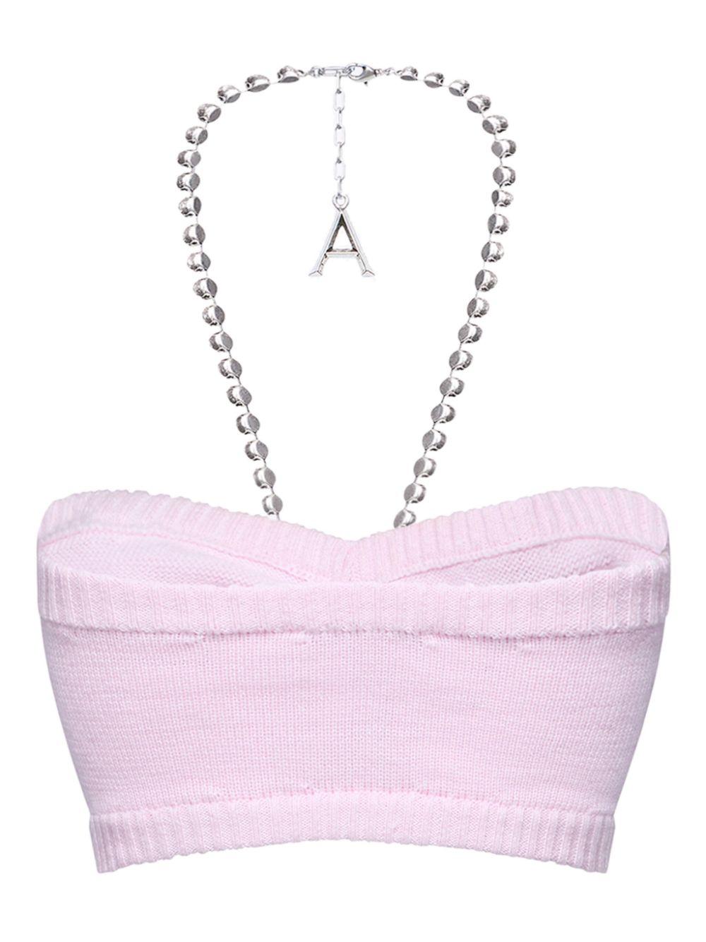 Crystal Butterfly knitted bandeau Product Image