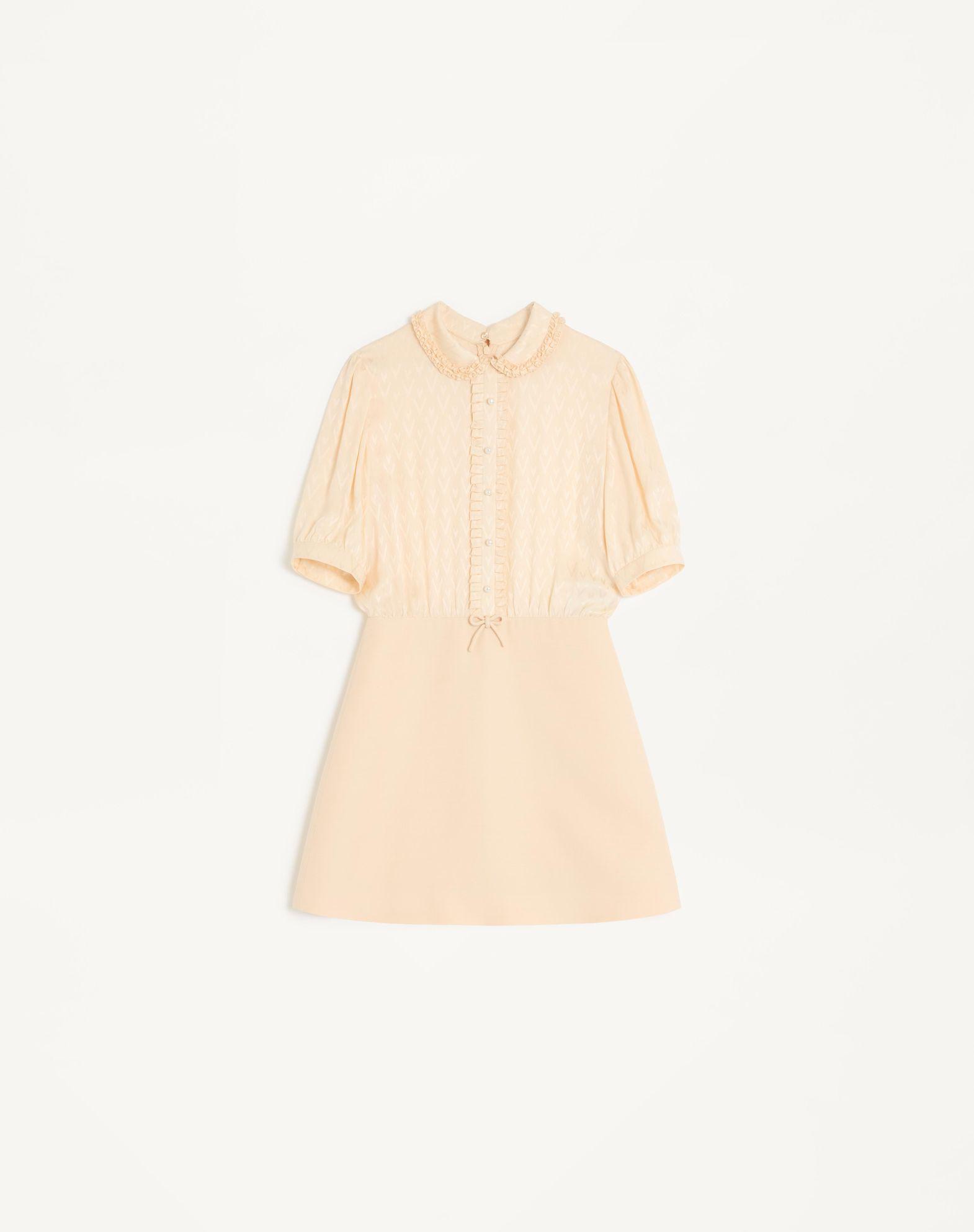 Crepe Couture Short Dress  Product Image