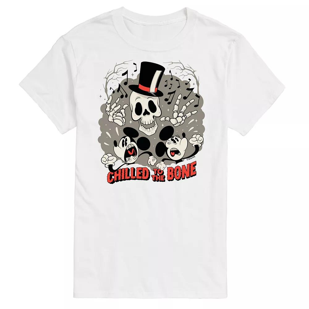 Disney's Mickey Mouse Men's Chilled To The Bone Graphic Tee,  Product Image