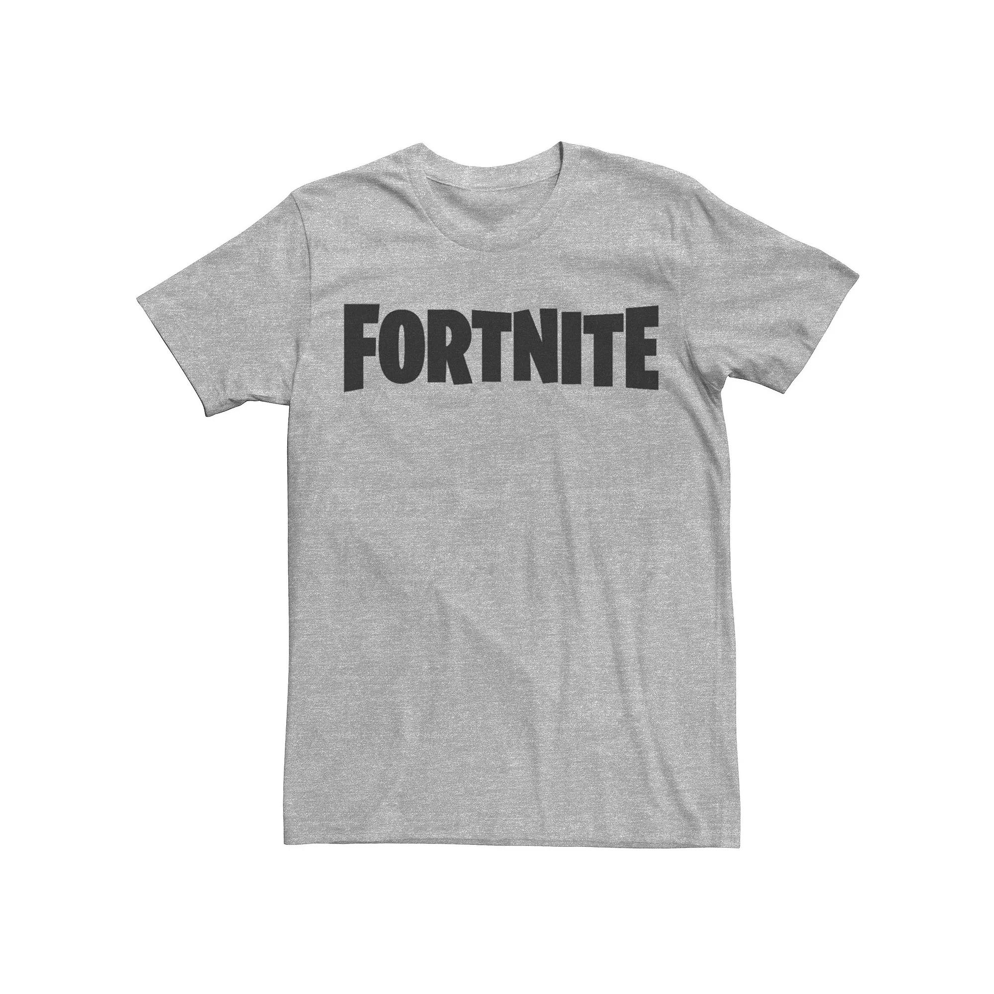 Men's Fortnite Greyscale Classic Logo Tee, Boy's,  Product Image