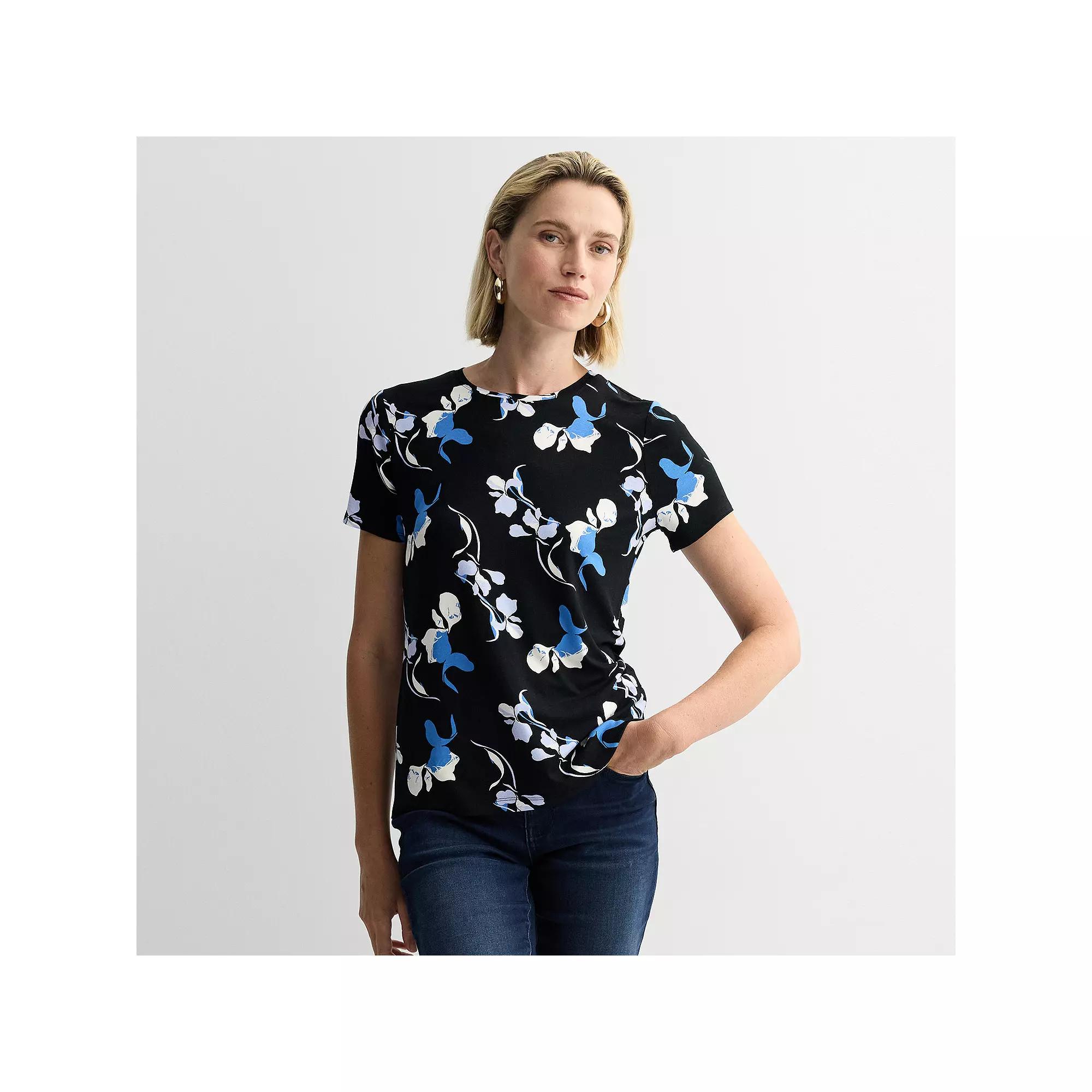 Women's Nine West Essential Crewneck Tee,  Product Image