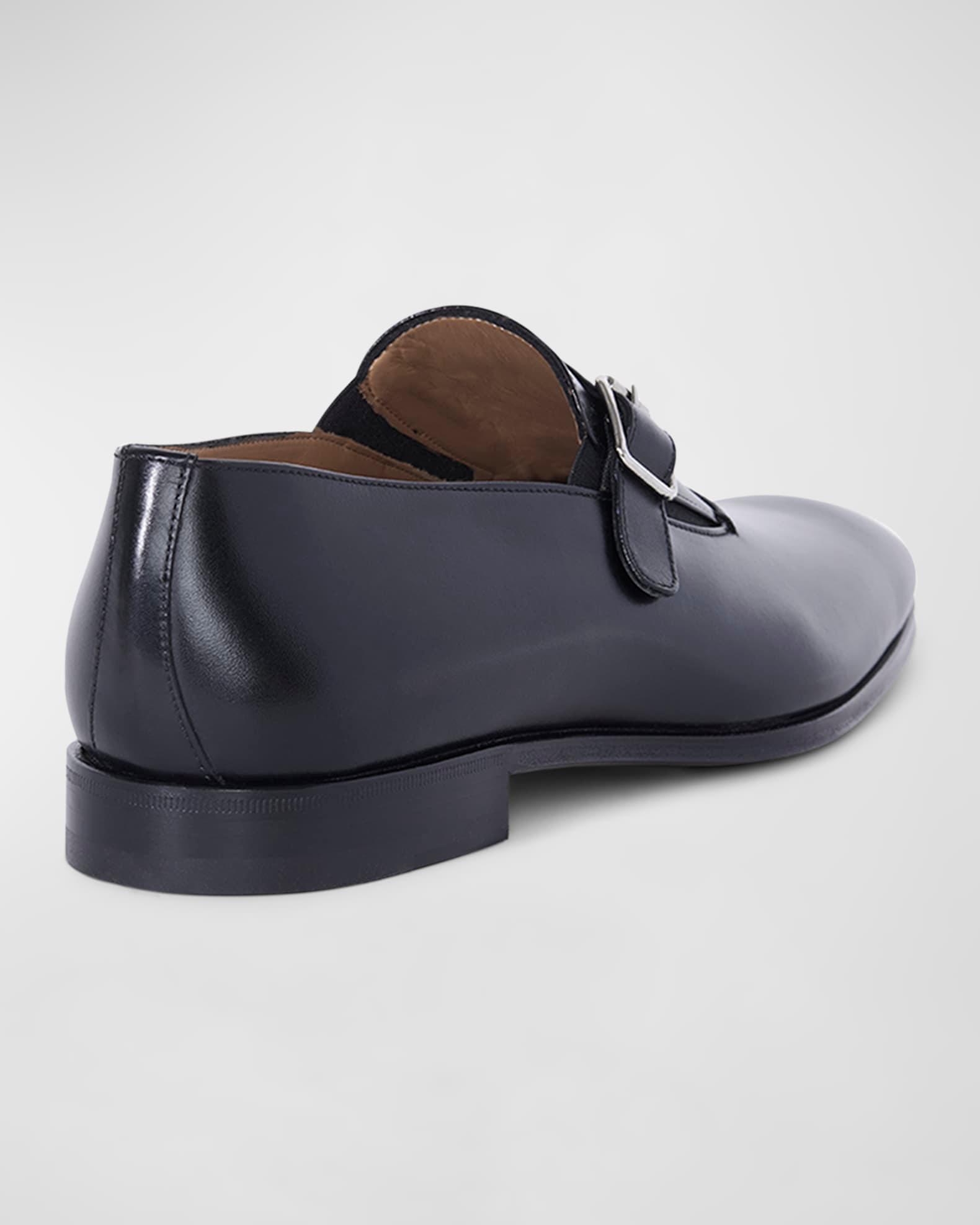 Men's Horace Leather Single-Monk Strap Loafers Product Image