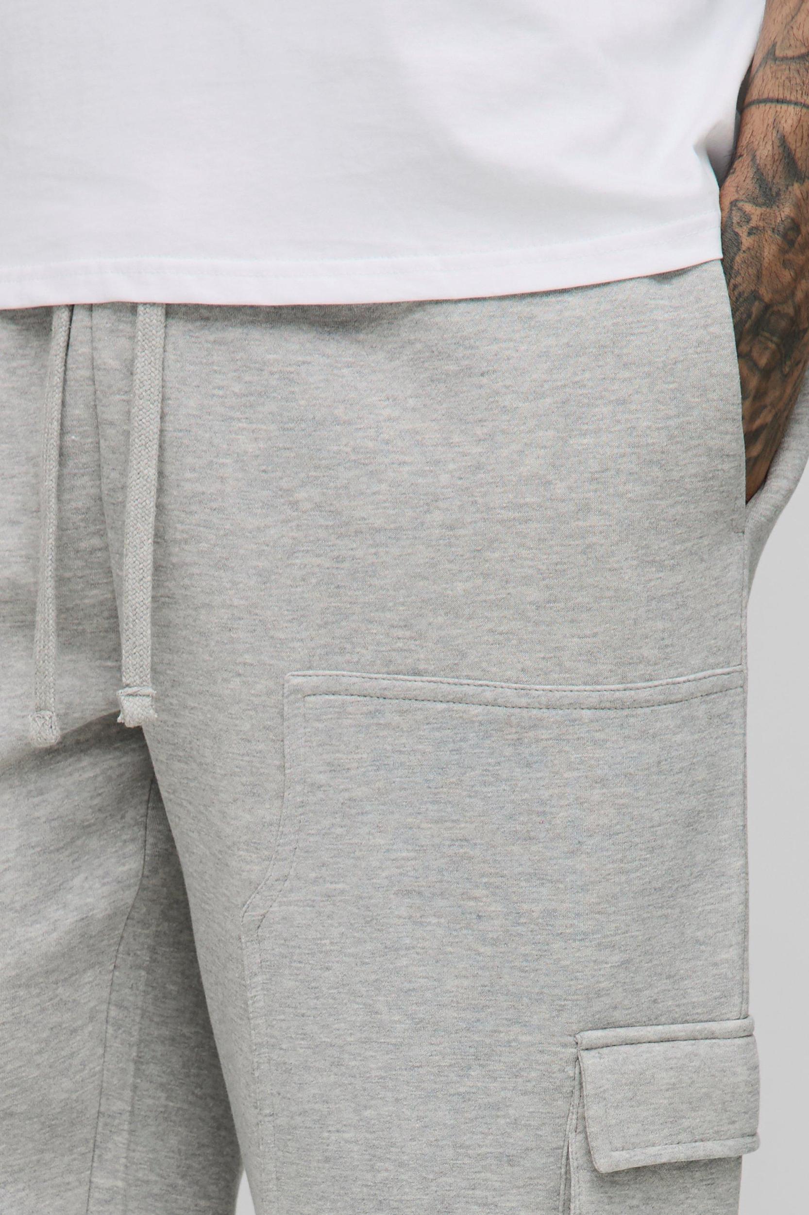 Tall Oversized Carpenter Cargo Sweatpants | boohooMAN USA Product Image