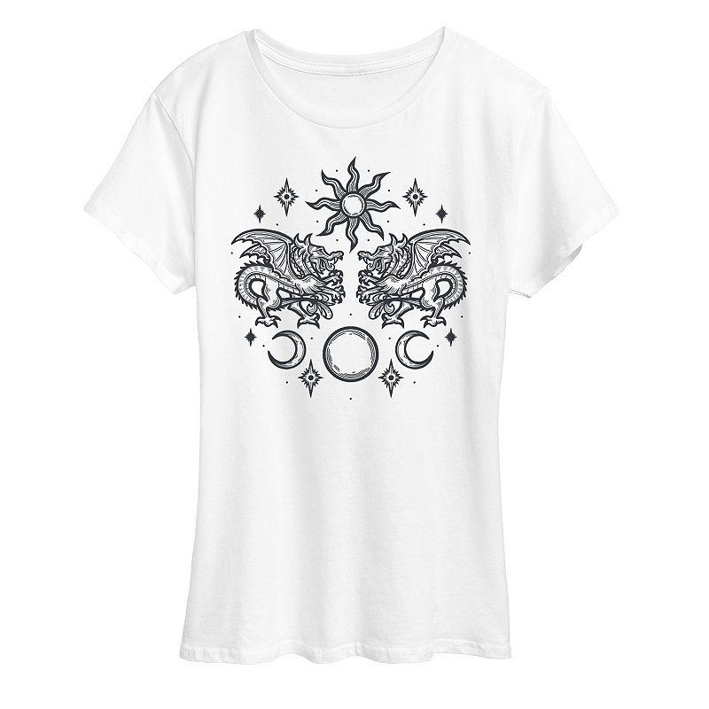 Women's Celestial Dragon Graphic Tee,  Product Image