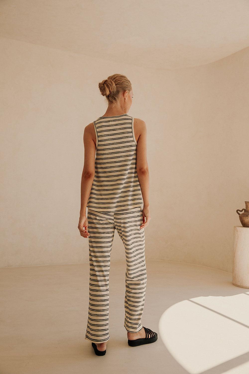 Lana Top - Stripe Product Image