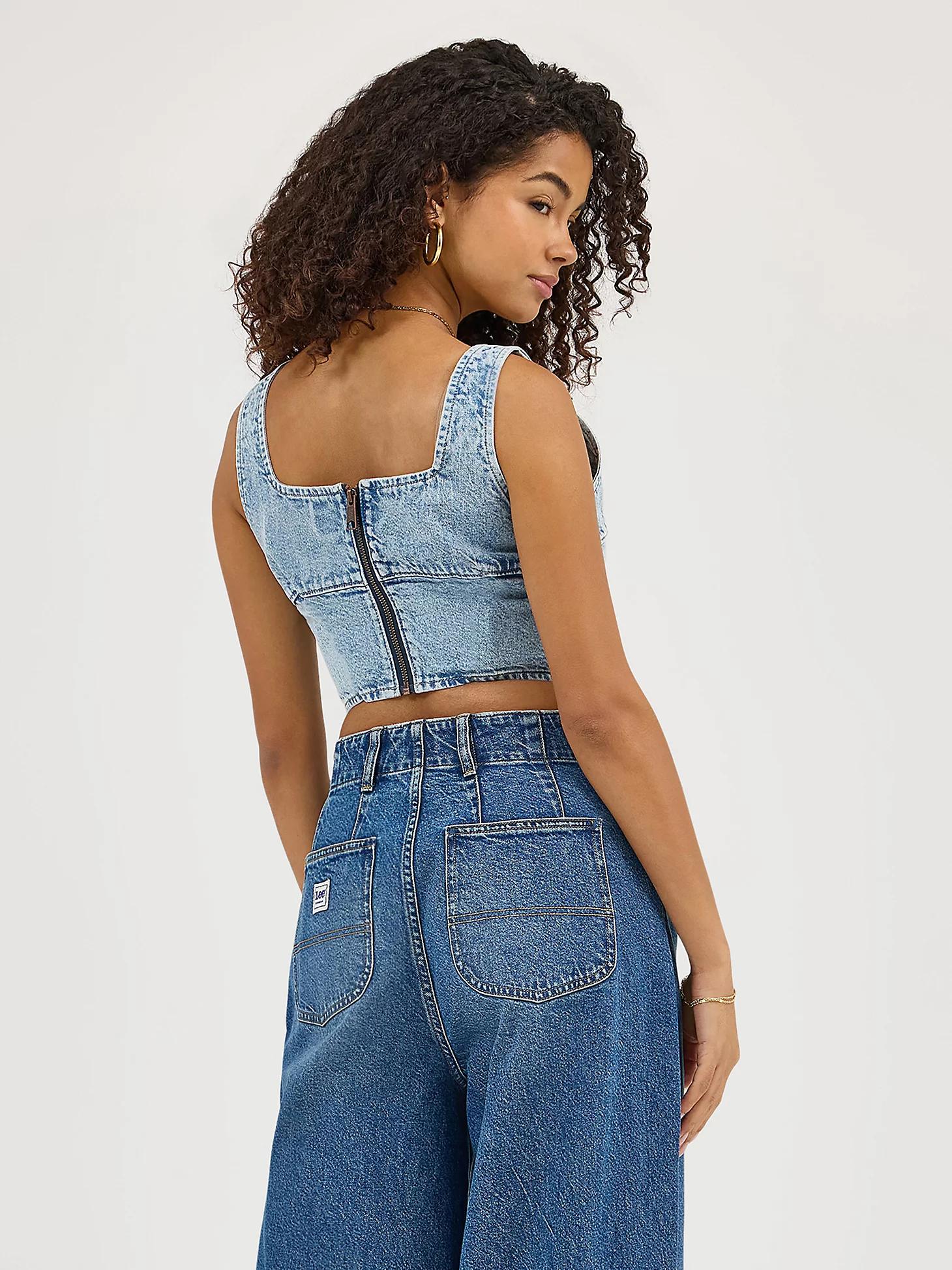 Women's Slim Corset Tank | Women's Tops & Tees | Lee® Product Image