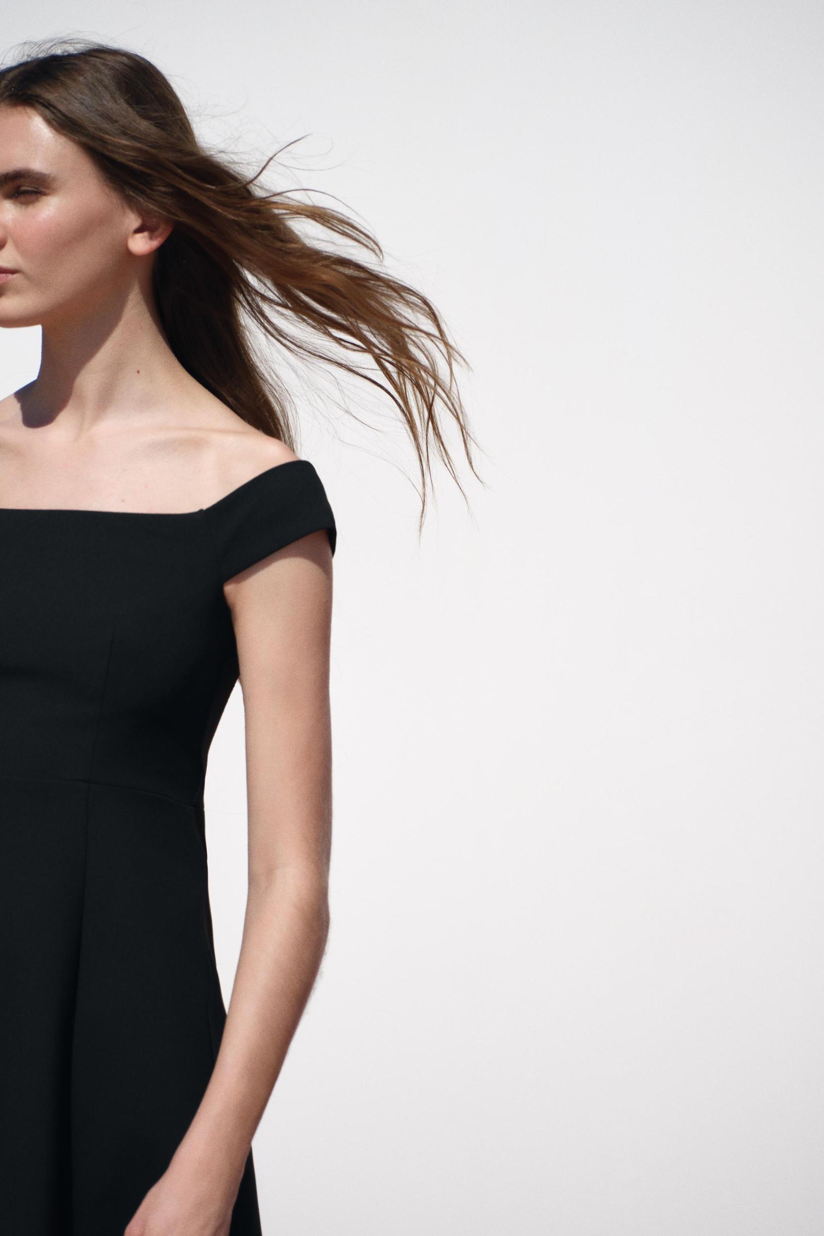 OFF-THE-SHOULDER MINI DRESS Product Image